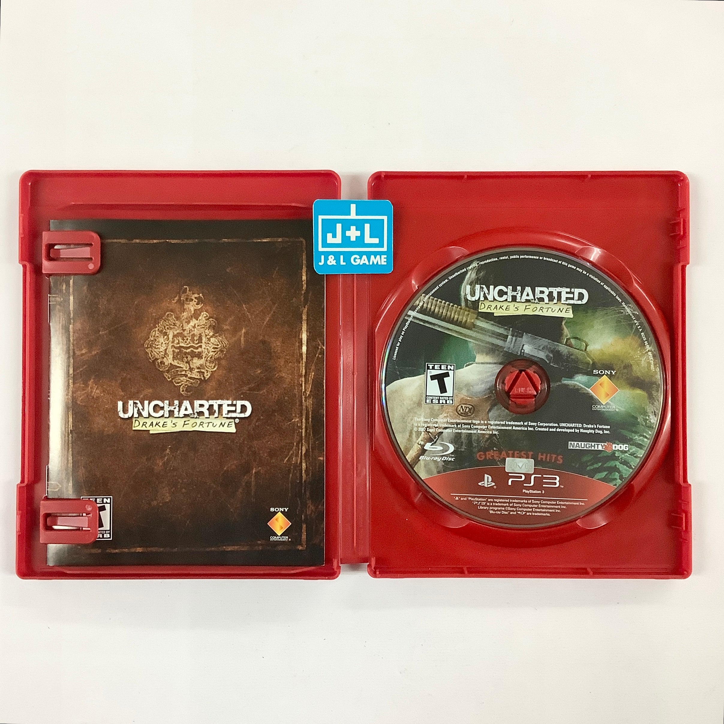 Uncharted Dual Pack (Greatest Hits) - (PS3) PlayStation 3 [Pre-Owned] Video Games SCEA   