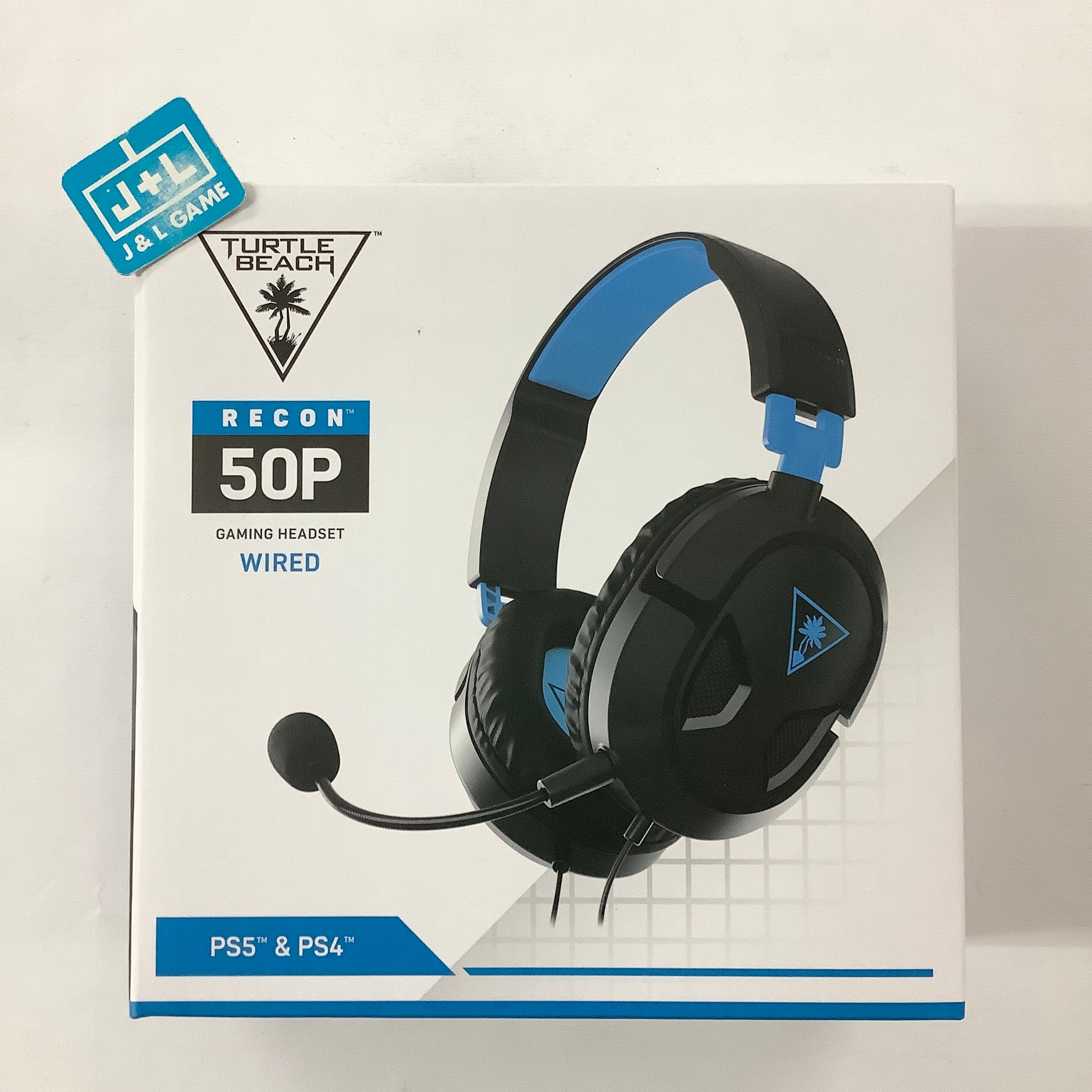 Turtle Beach Recon 50P Wired Gaming Headset - (PS5) PlayStation 5 Accessories Turtle Beach   