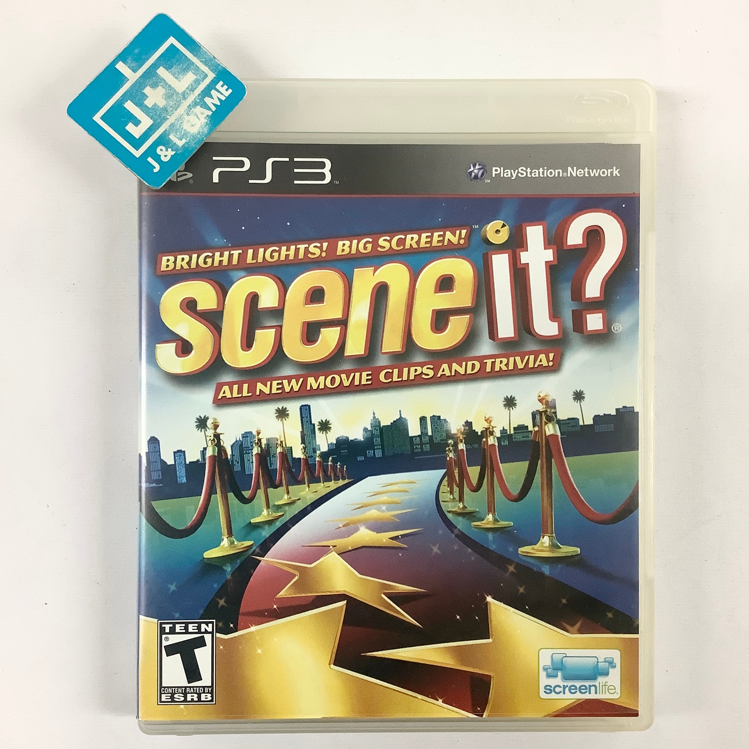 Scene It? Bright Lights! Big Screen! - (PS3) PlayStation 3 [Pre-Owned] Video Games Warner Bros. Interactive Entertainment   