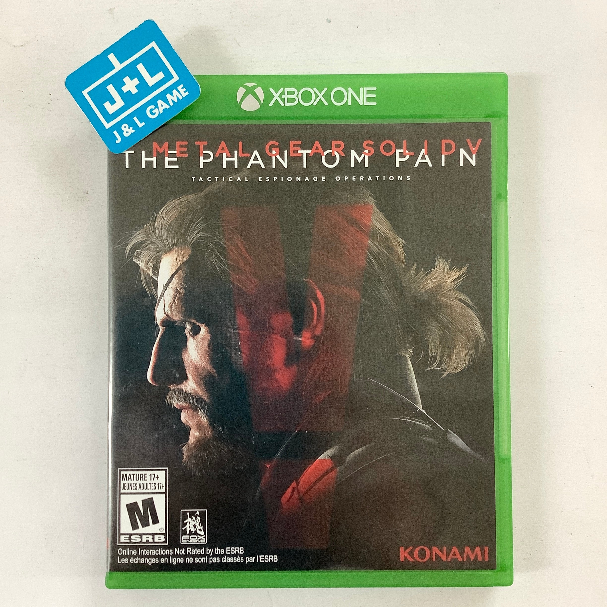 Metal Gear Solid V: The Phantom Pain - (XB1) Xbox One [Pre-Owned] Video Games Konami   