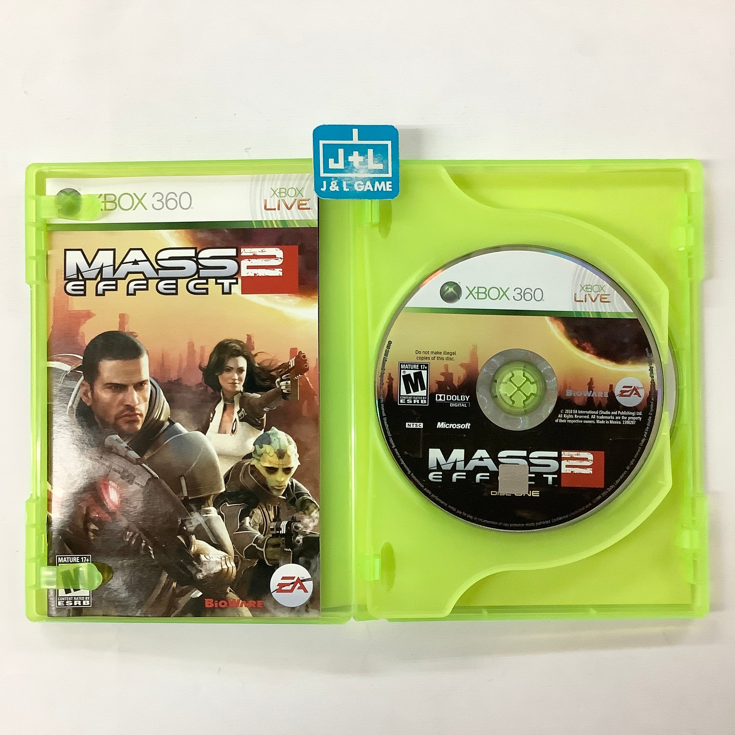 Mass Effect 2 - Xbox 360 [Pre-Owned] Video Games Electronic Arts   