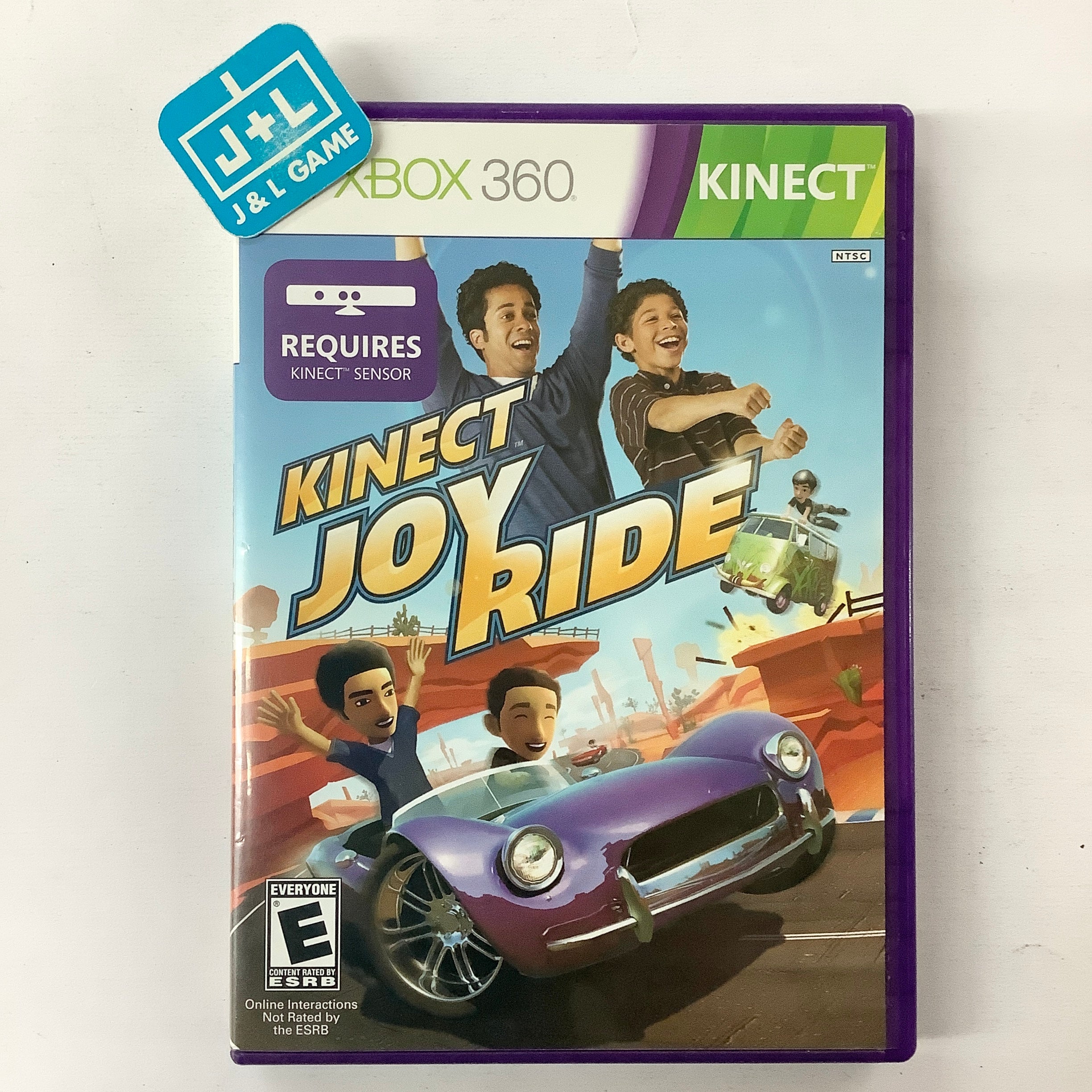 Kinect Joy Ride (Kinect Required) - Xbox 360 [Pre-Owned] Video Games Microsoft Game Studios   