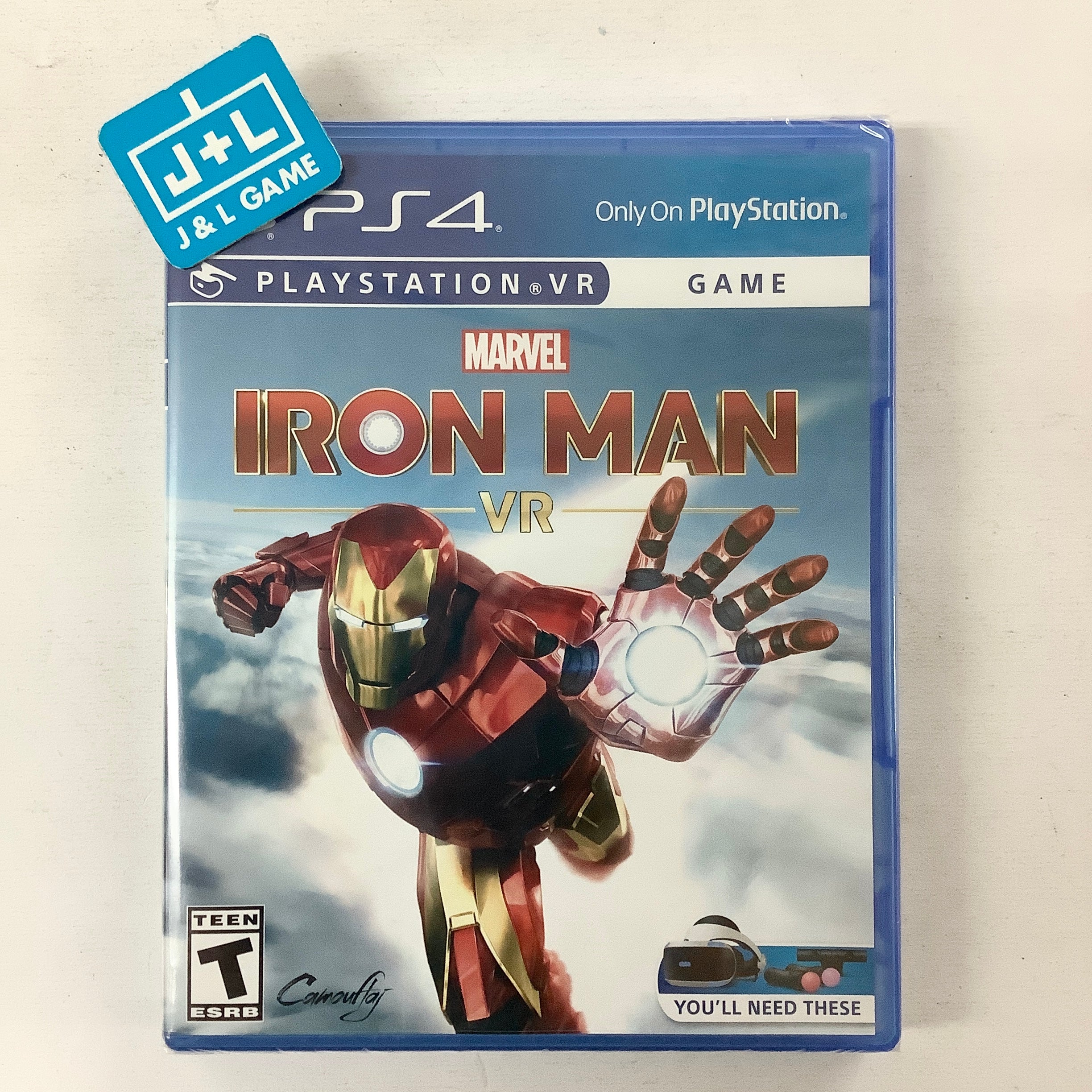 Marvel's Iron Man VR (PlayStation VR) - (PS4) PlayStation 4 Video Games Sony Interactive Entertainment   