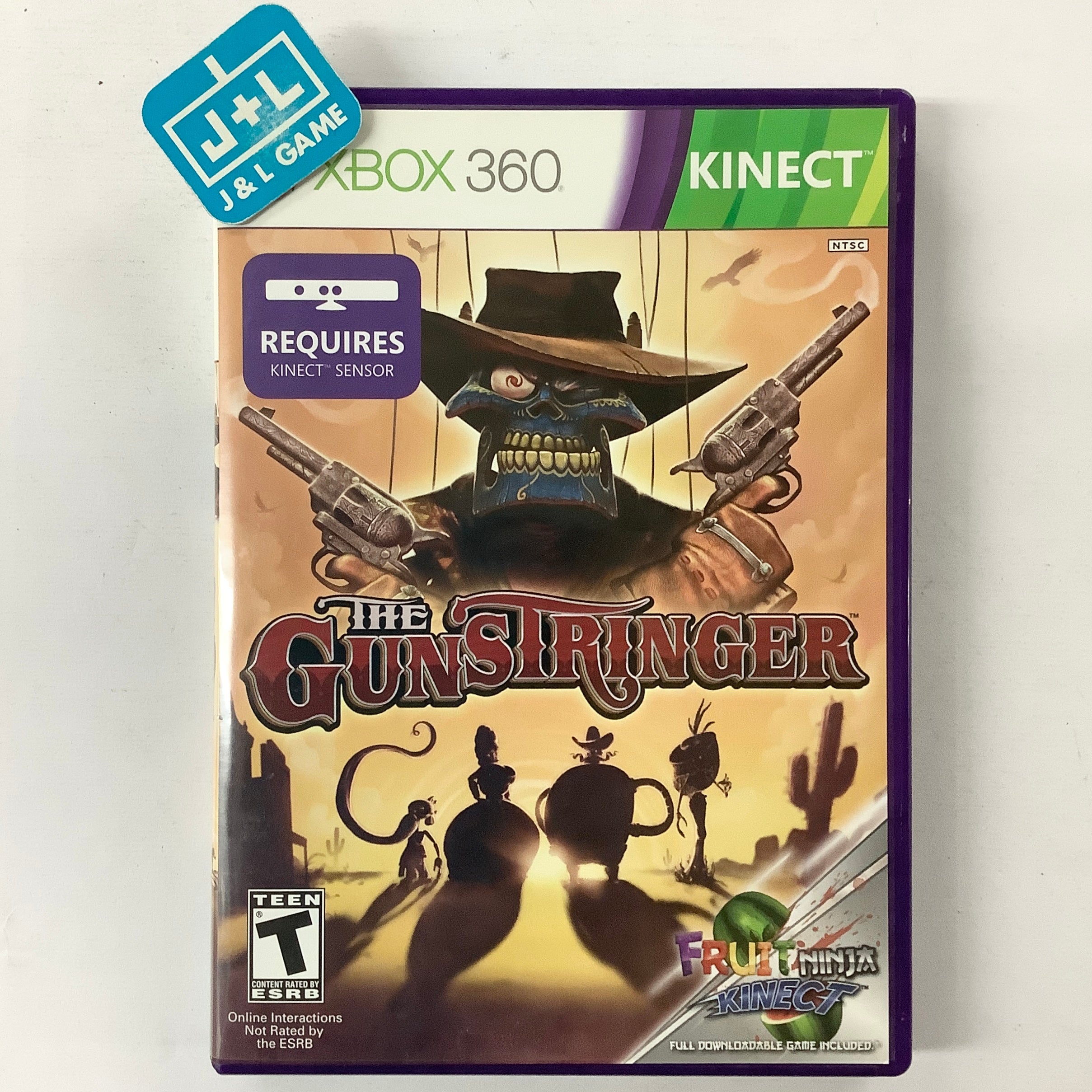 The Gunstringer (Kinect Required) - Xbox 360 [Pre-Owned] Video Games Twisted Pixel Games   