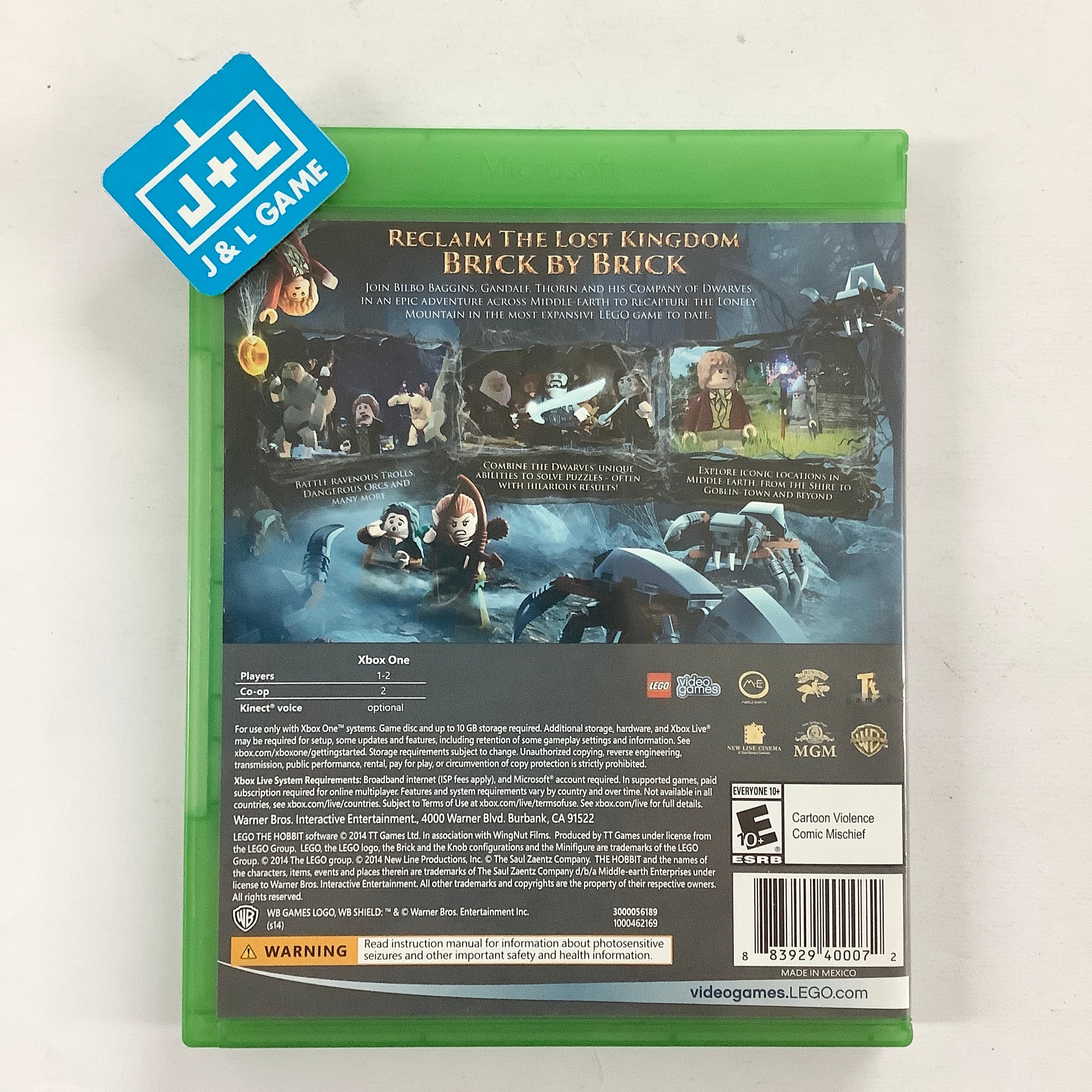 LEGO The Hobbit - (XB1) Xbox One [Pre-Owned] Home WB Games   