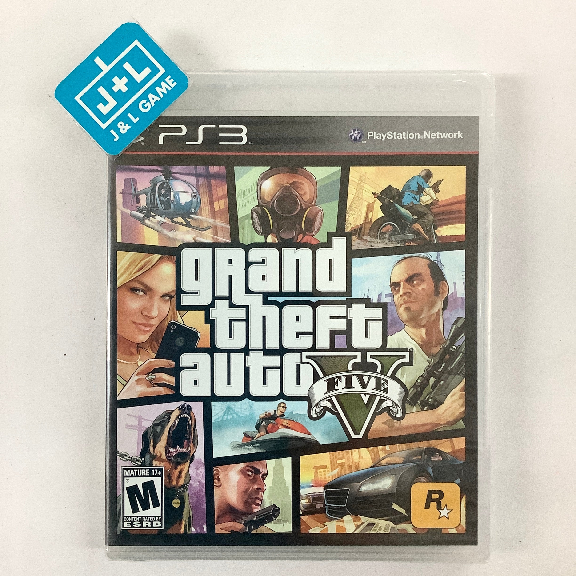 Grand Theft Auto V - (PS3) PlayStation 3 Video Games Rockstar Games   