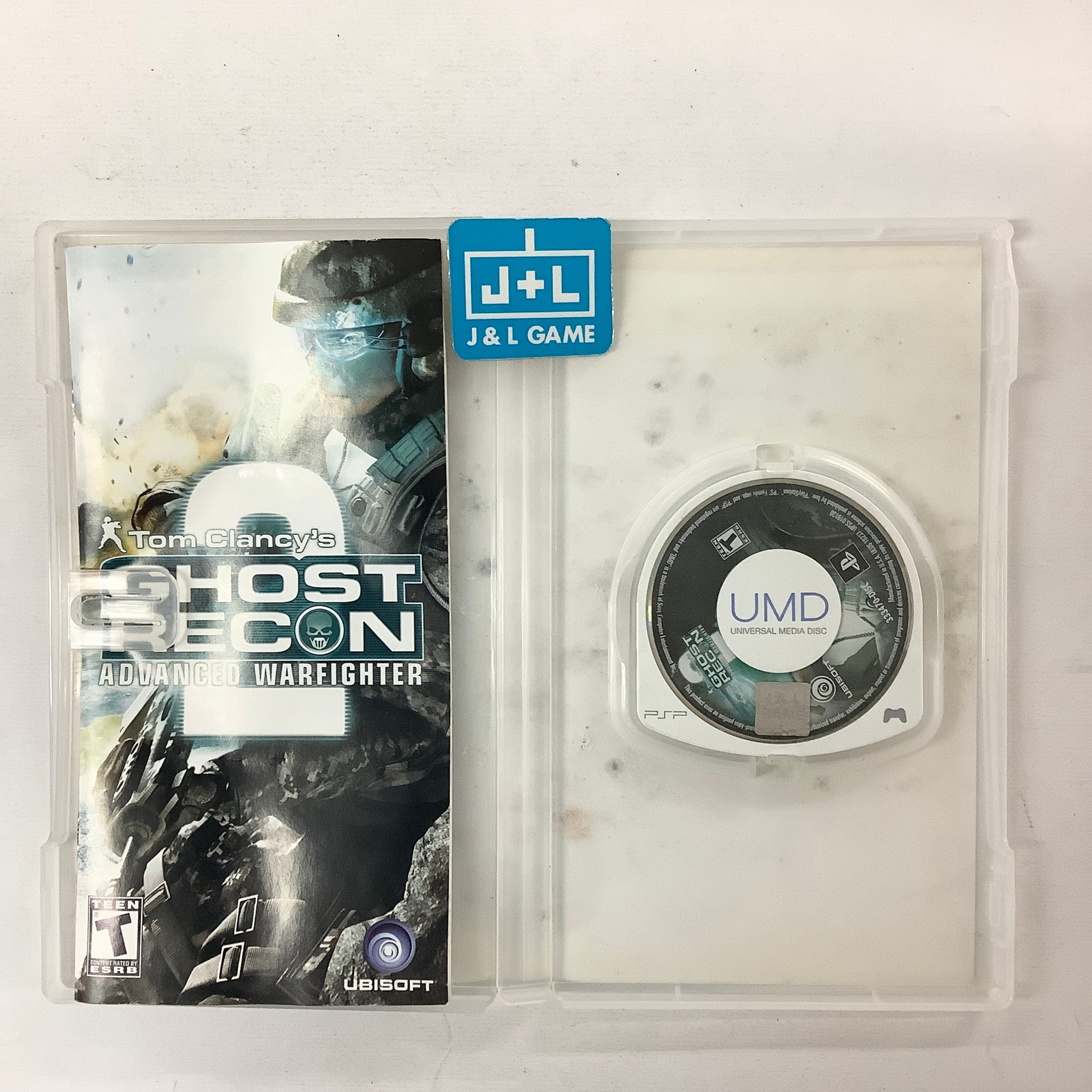 Tom Clancy's Ghost Recon Advanced Warfighter 2 (Greatest Hits) - Sony PSP [Pre-Owned] Video Games Ubisoft   