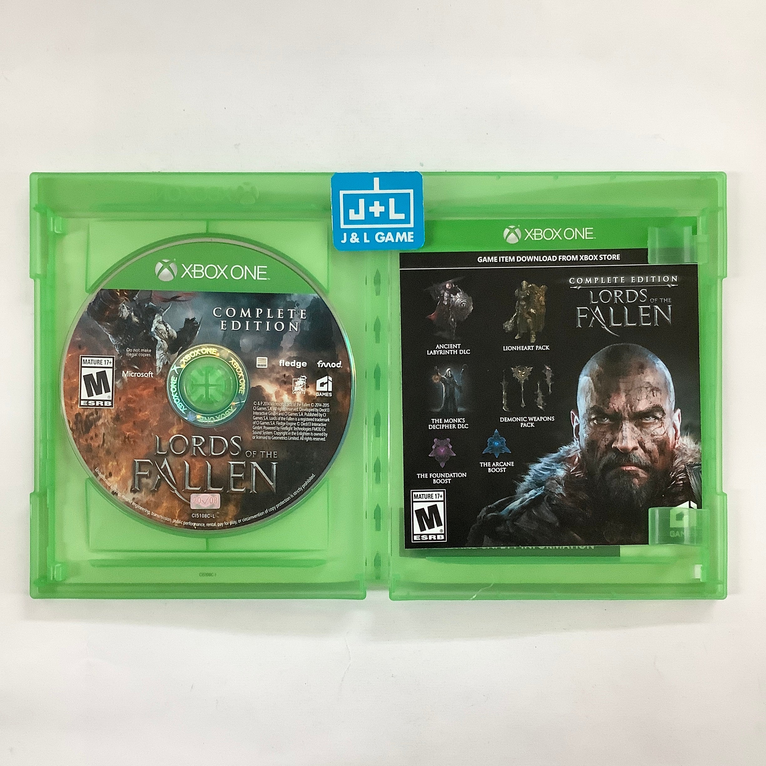 Lords of the Fallen (Complete Edition) - (XB1) Xbox One [Pre-Owned] Video Games City Interactive   