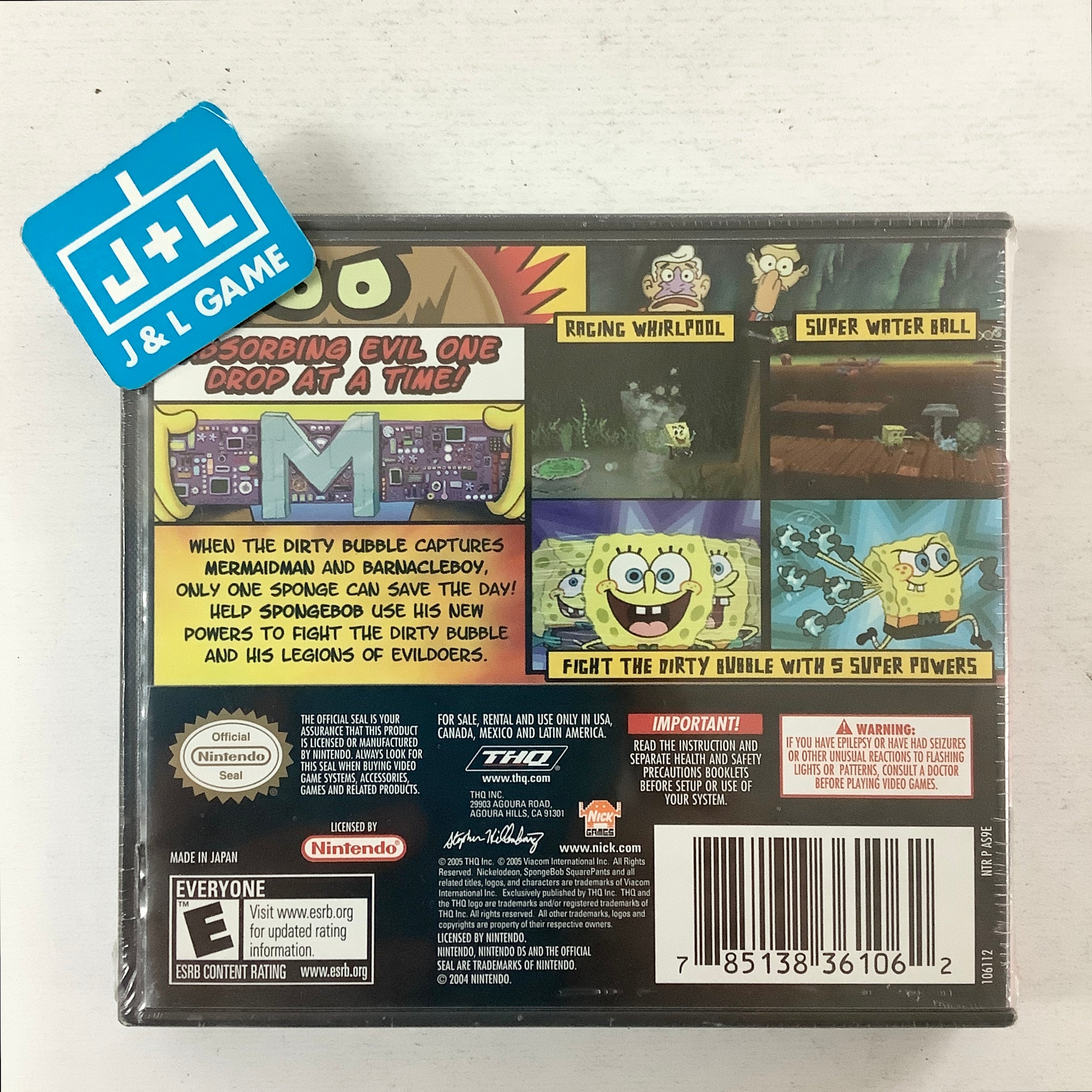 SpongeBob SquarePants: The Yellow Avenger - (NDS) Nintendo DS