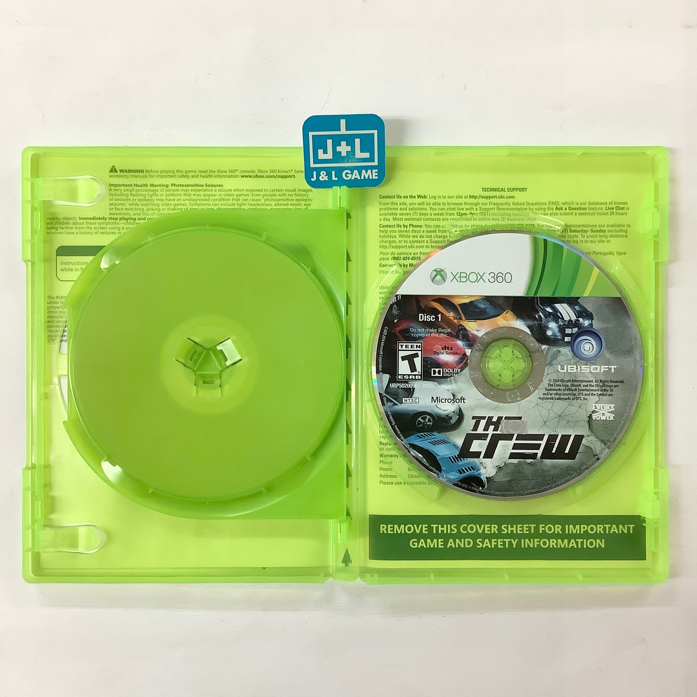 The Crew - Xbox 360 [Pre-Owned] Video Games Ubisoft   