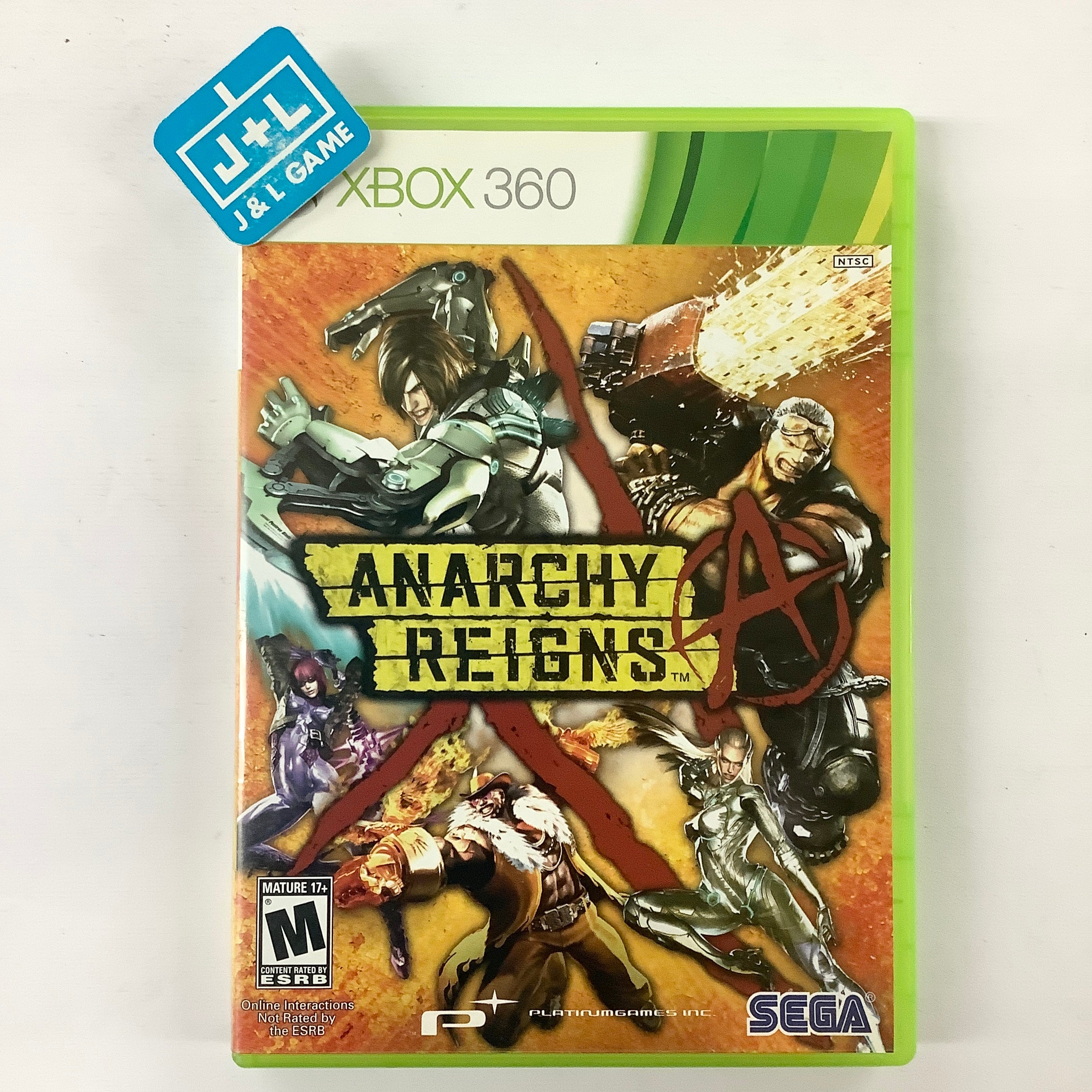 Anarchy Reigns - Xbox 360 [Pre-Owned] Video Games Sega   