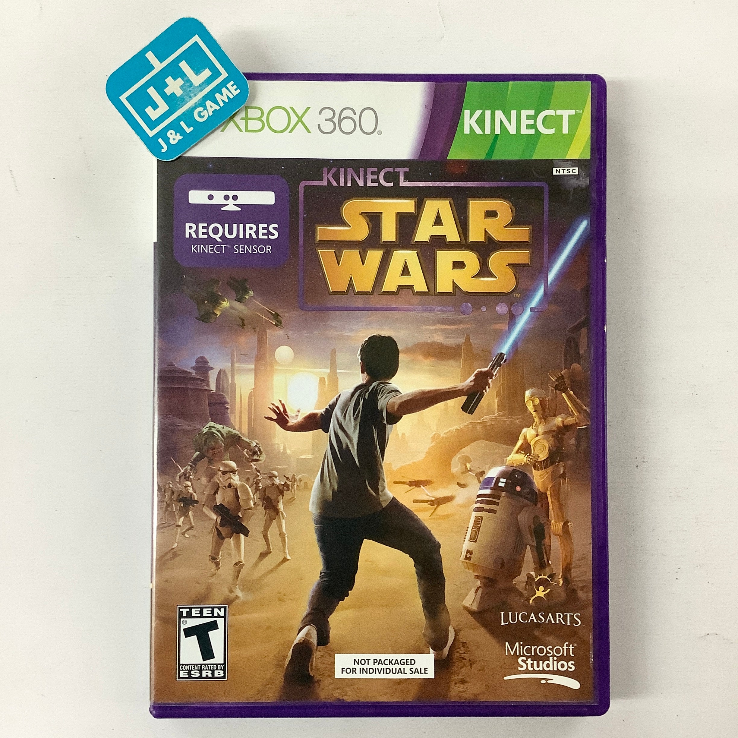 Kinect Star Wars (Kinect Required) - Xbox 360 [Pre-Owned] Video Games Microsoft Game Studios   