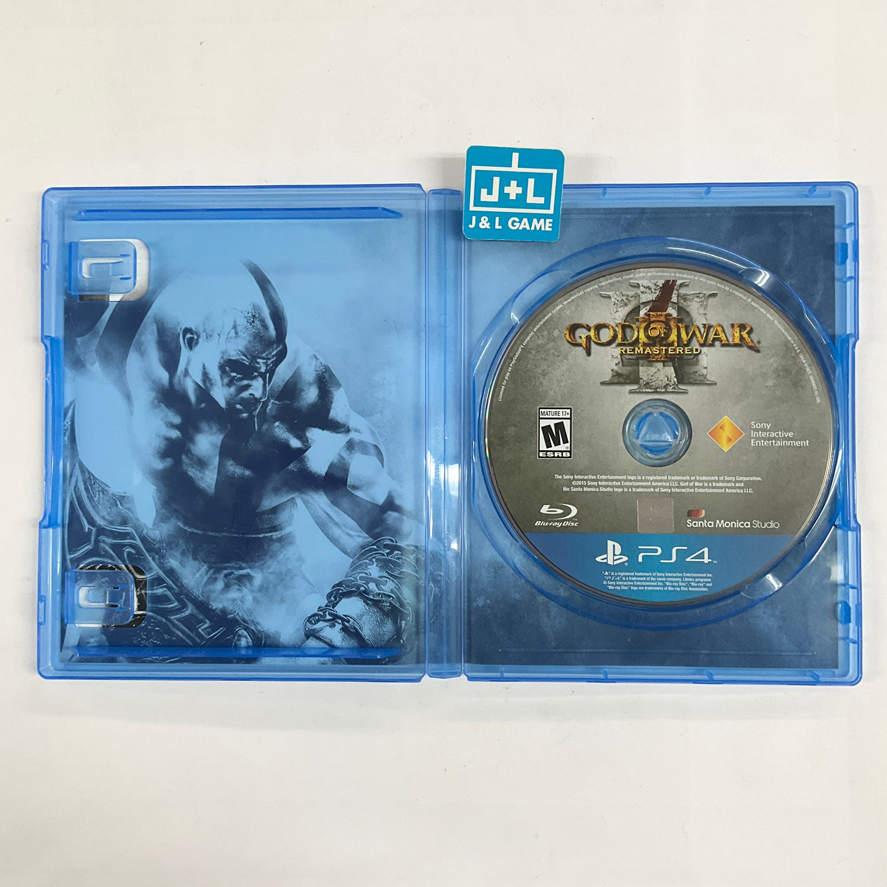 God of War III Remastered - PlayStation 4 [Pre-Owned] Video Games SCEA   