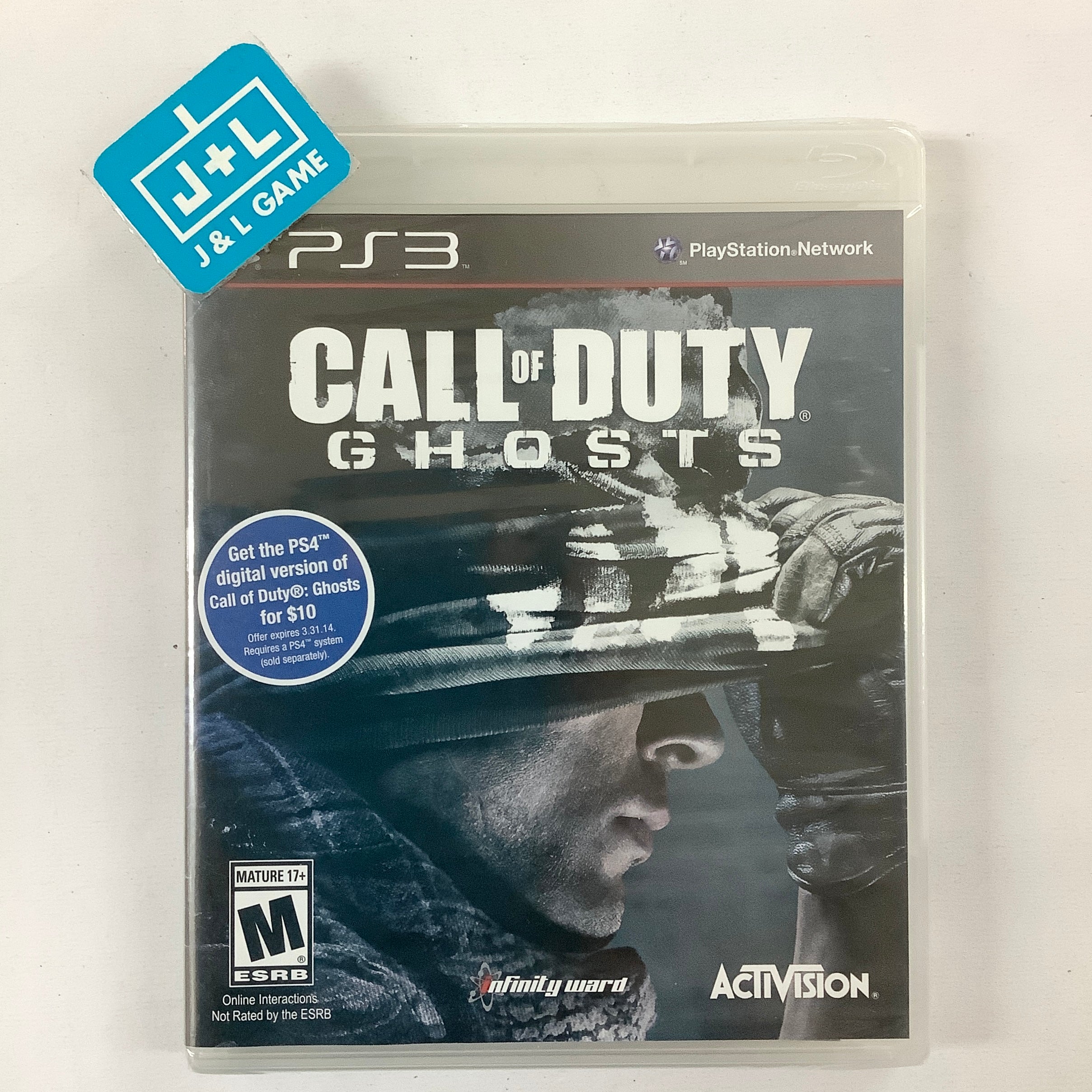 Call of Duty: Ghosts - (PS3) PlayStation 3 Video Games Activision   