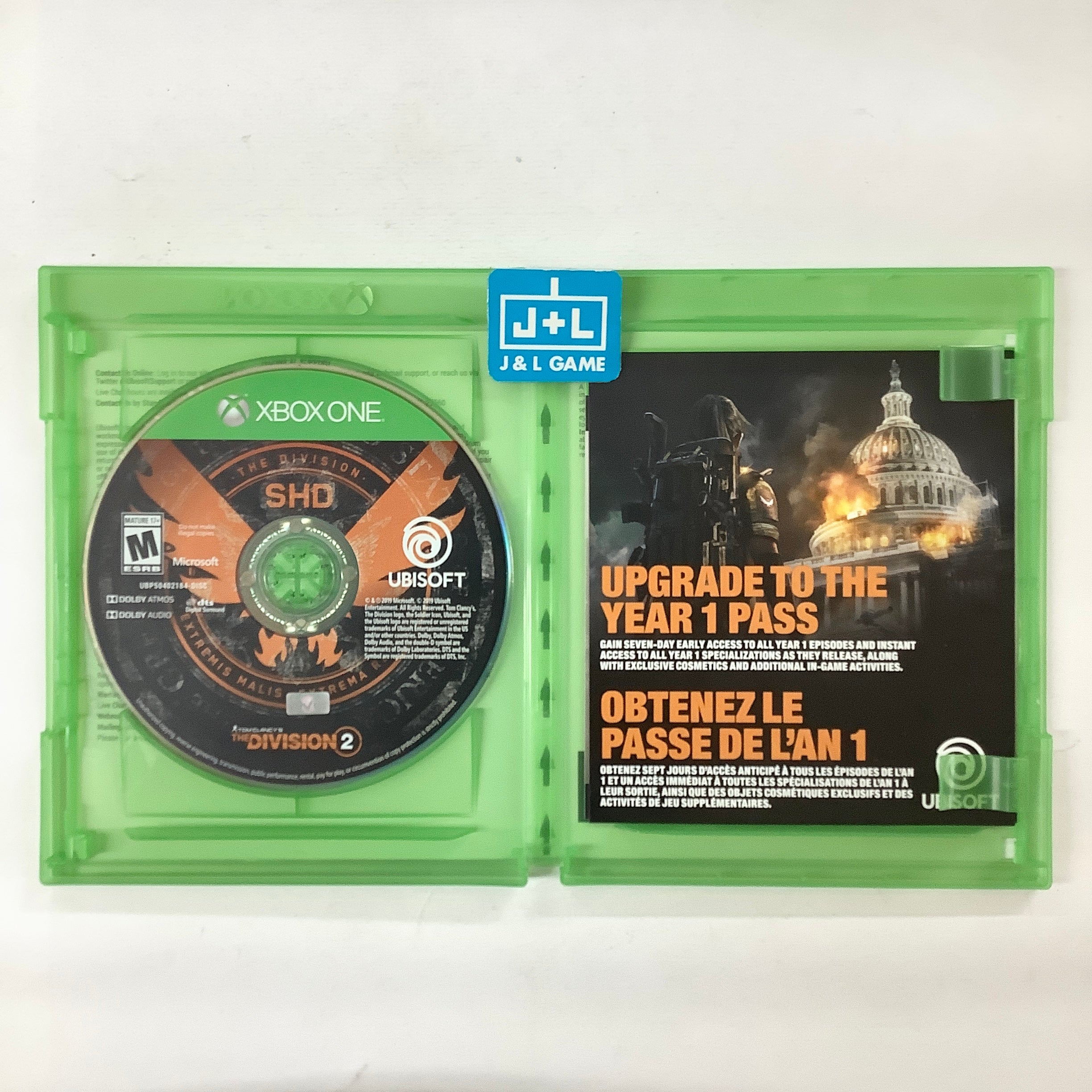 Tom Clancy's The Division 2 - (XB1) Xbox One [Pre-Owned] Video Games Ubisoft   