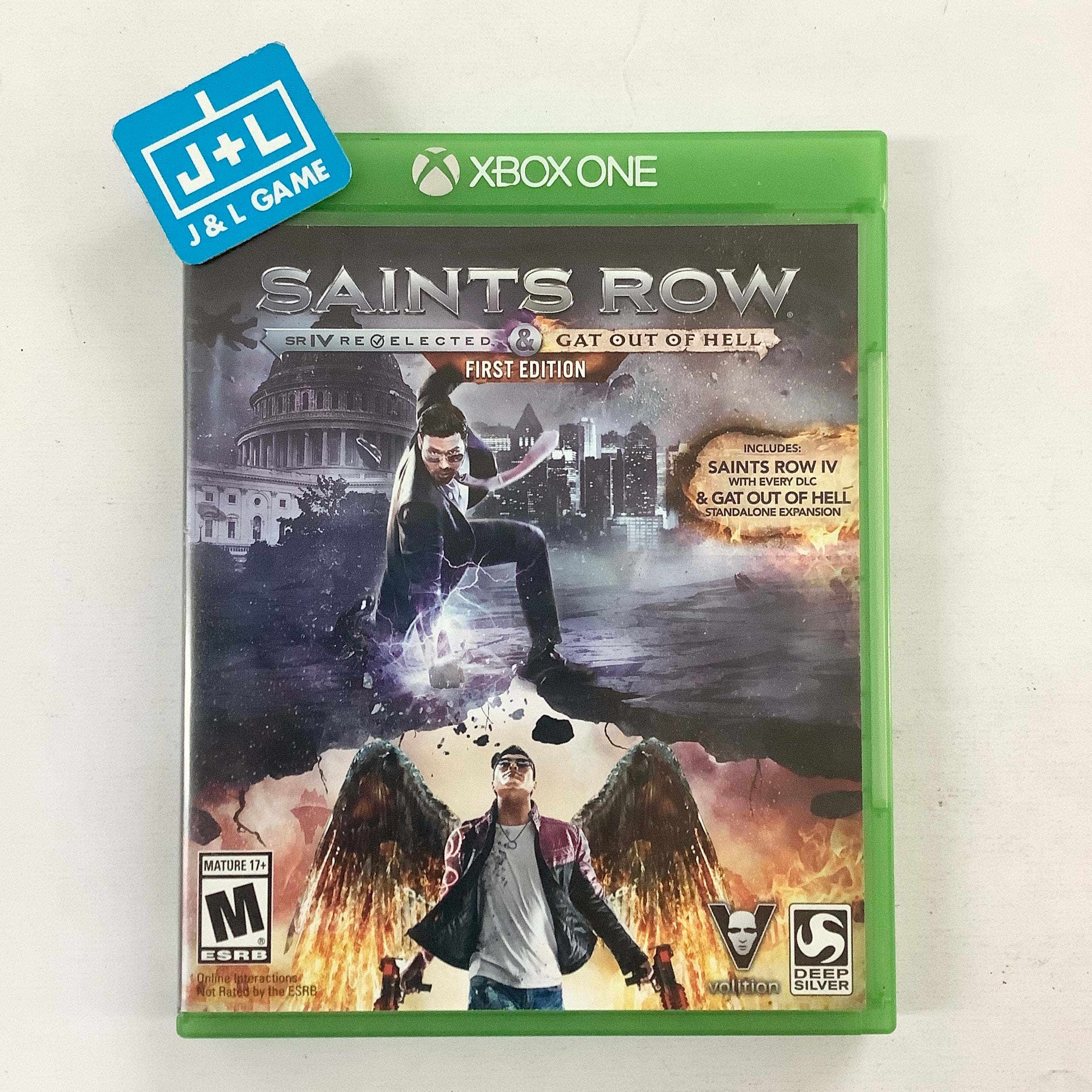 Saints Row IV: Re-Elected & Gat Out of Hell - (XB1) Xbox One [Pre-Owned] Video Games Deep Silver   