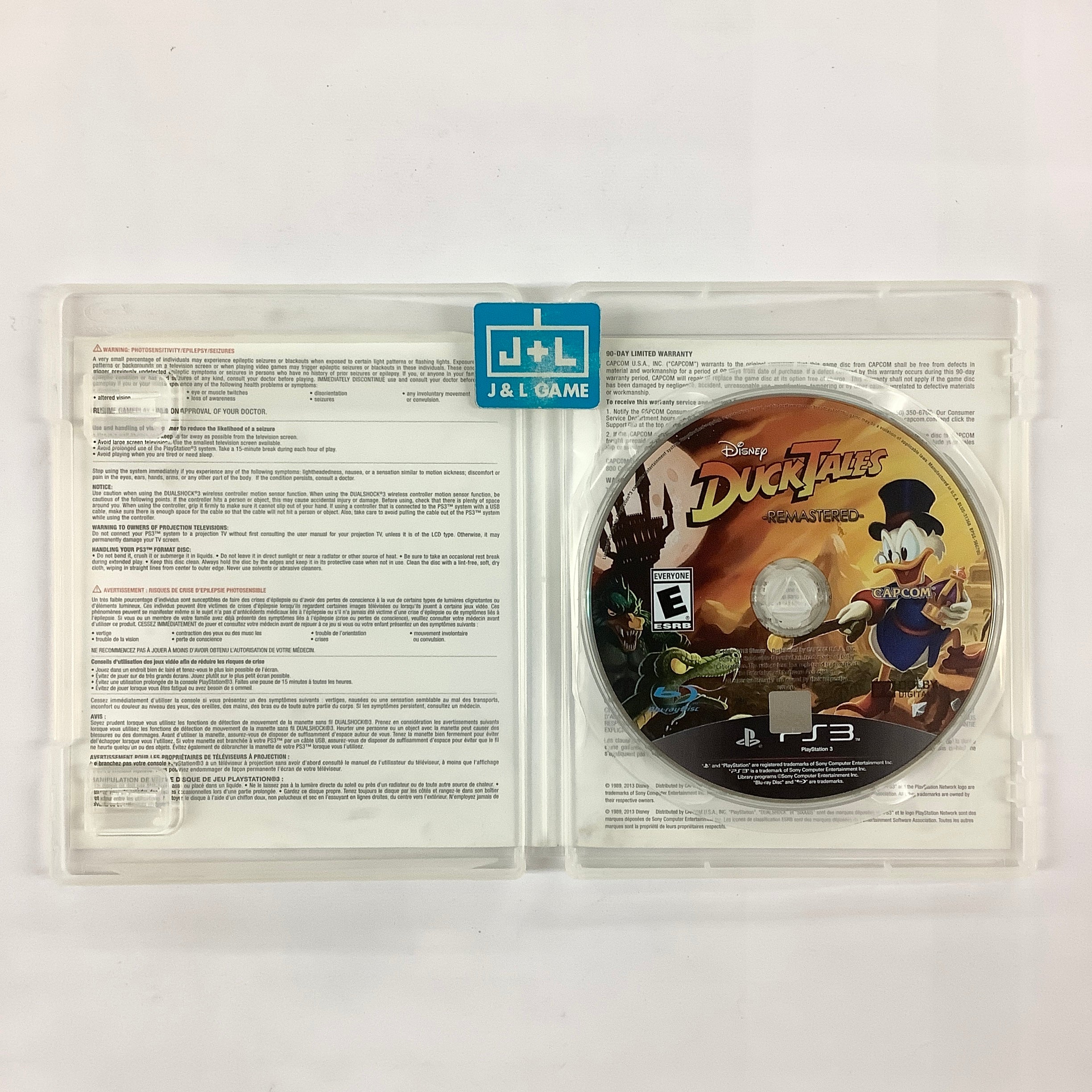 DuckTales: Remastered - (PS3) PlayStation 3 [Pre-Owned] Video Games Capcom   