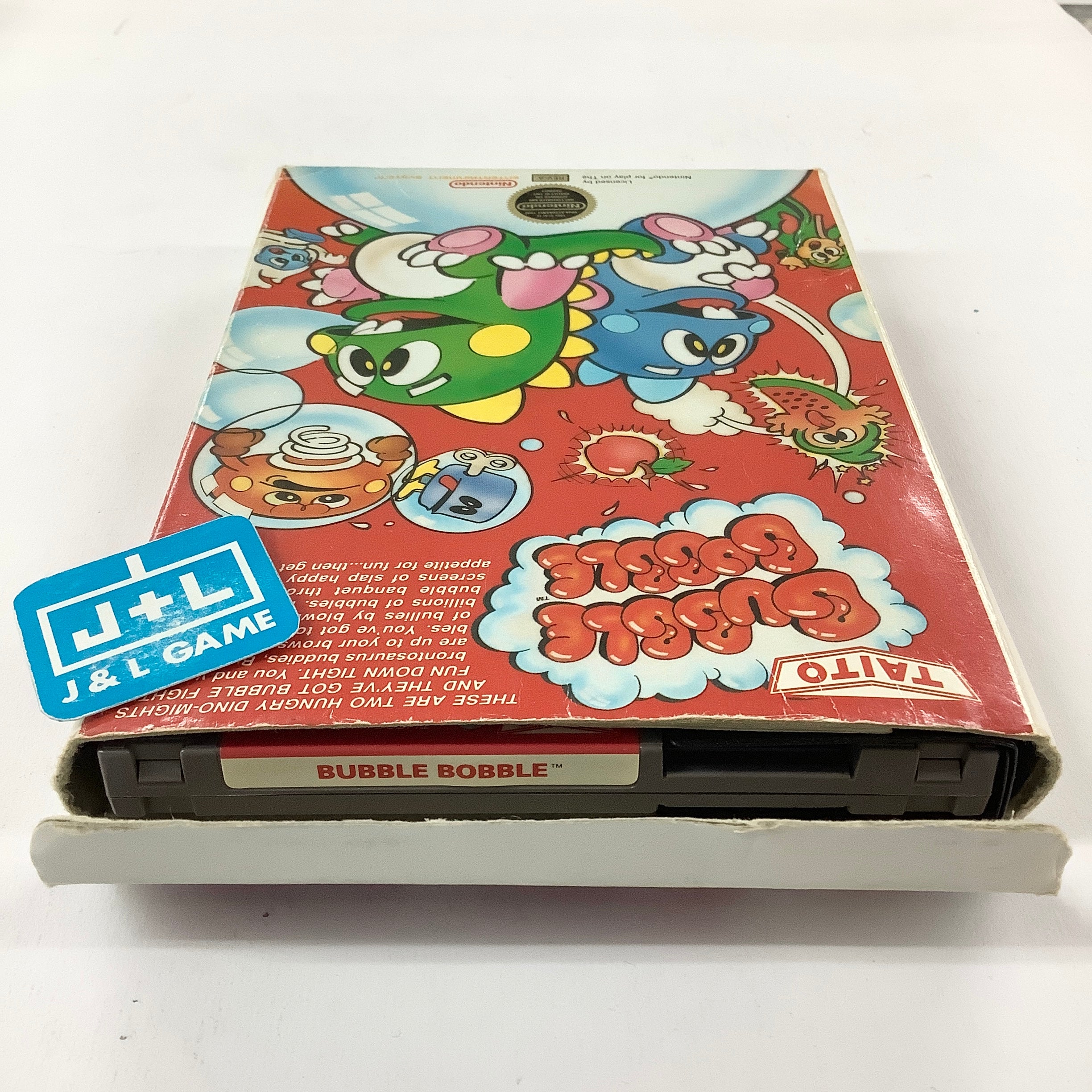 Bubble Bobble - (NES) Nintendo Entertainment System [Pre-Owned] Video Games Taito Corporation   