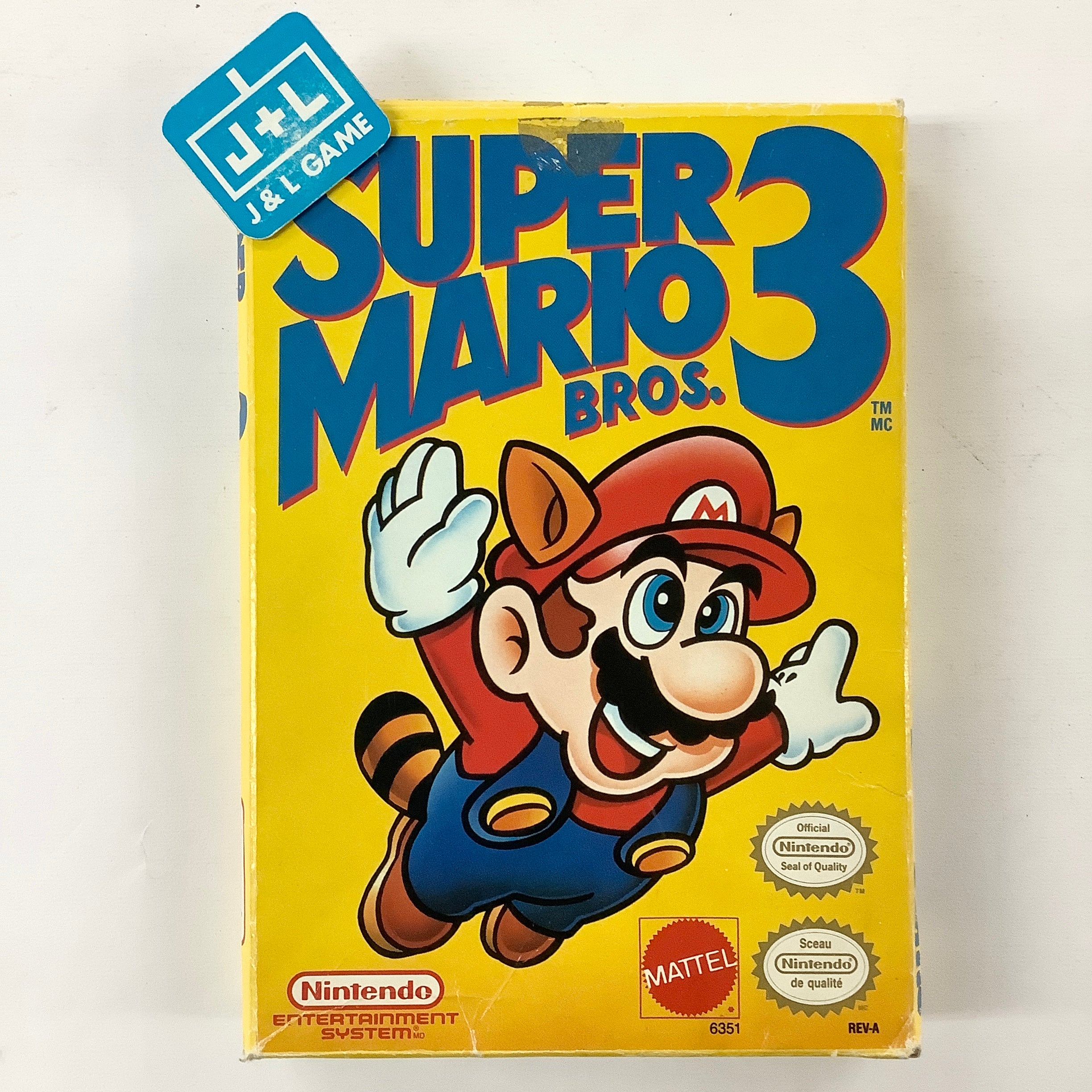 Super Mario Bros. 3 (Canadian) - (NES) Nintendo Entertainment System [Pre-Owned] Video Games Nintendo   