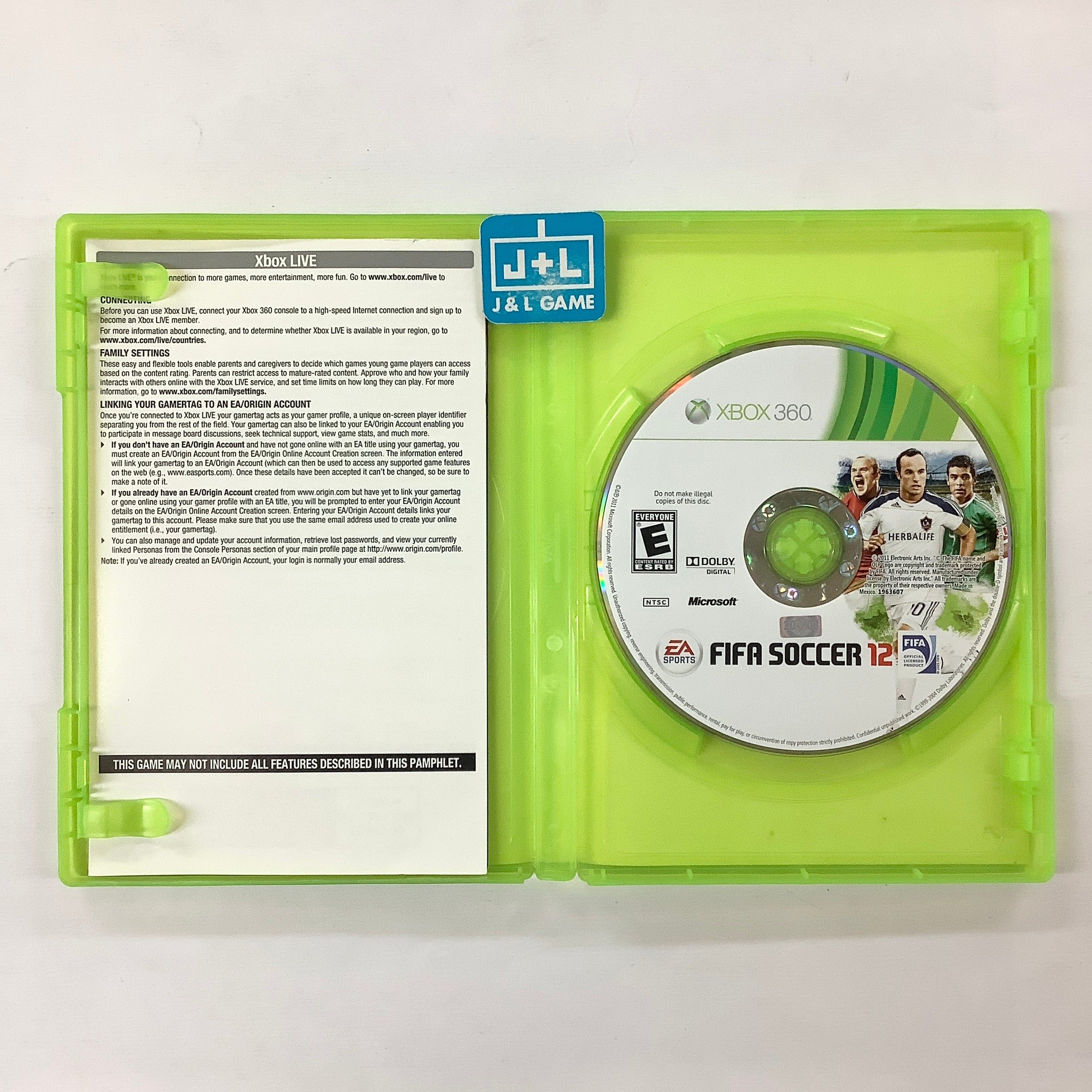 FIFA Soccer 12 - Xbox 360 [Pre-Owned] Video Games Electronic Arts   