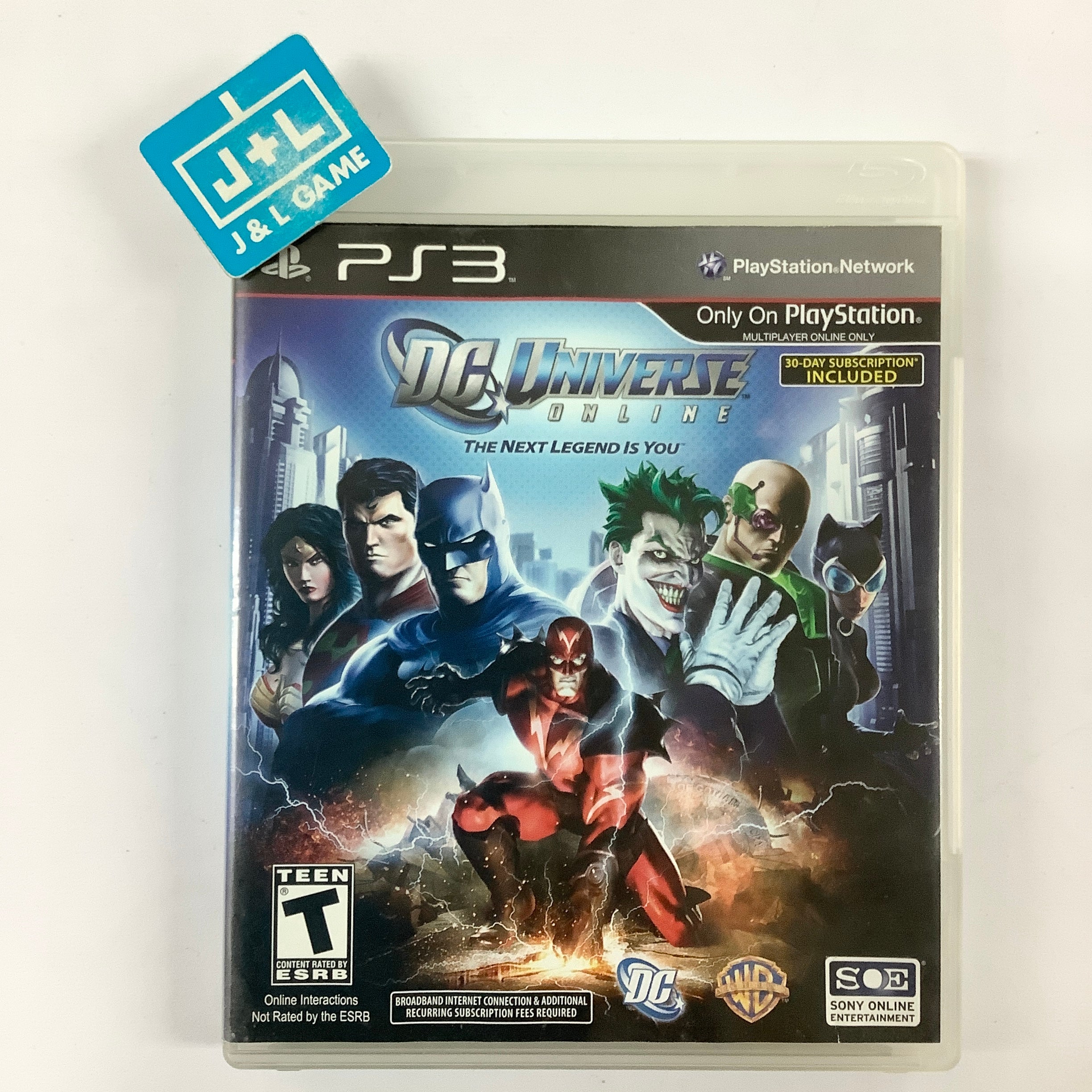 DC Universe Online - (PS3) PlayStation 3 [Pre-Owned] Video Games Sony Online Entertainment   