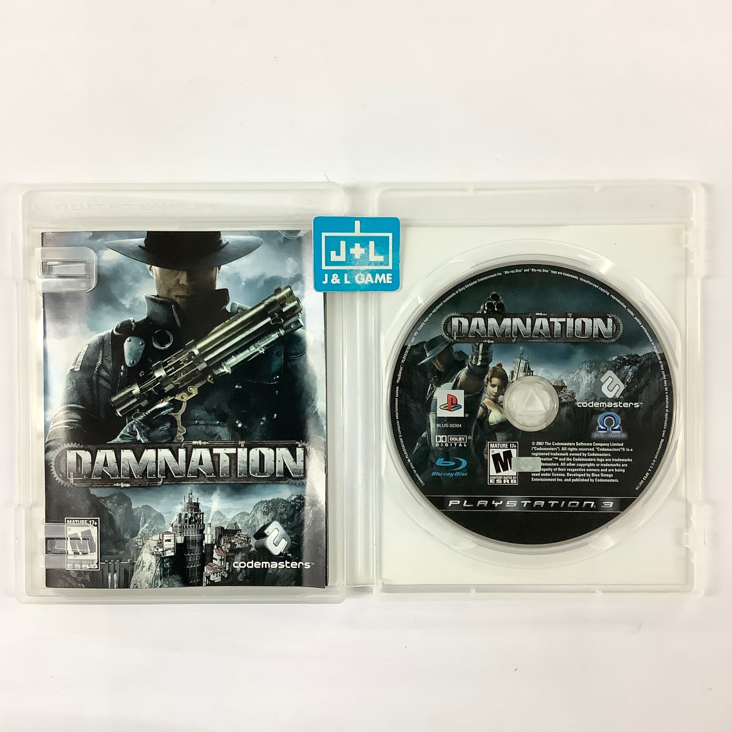 Damnation - (PS3) PlayStation 3 [Pre-Owned] Video Games Codemasters   