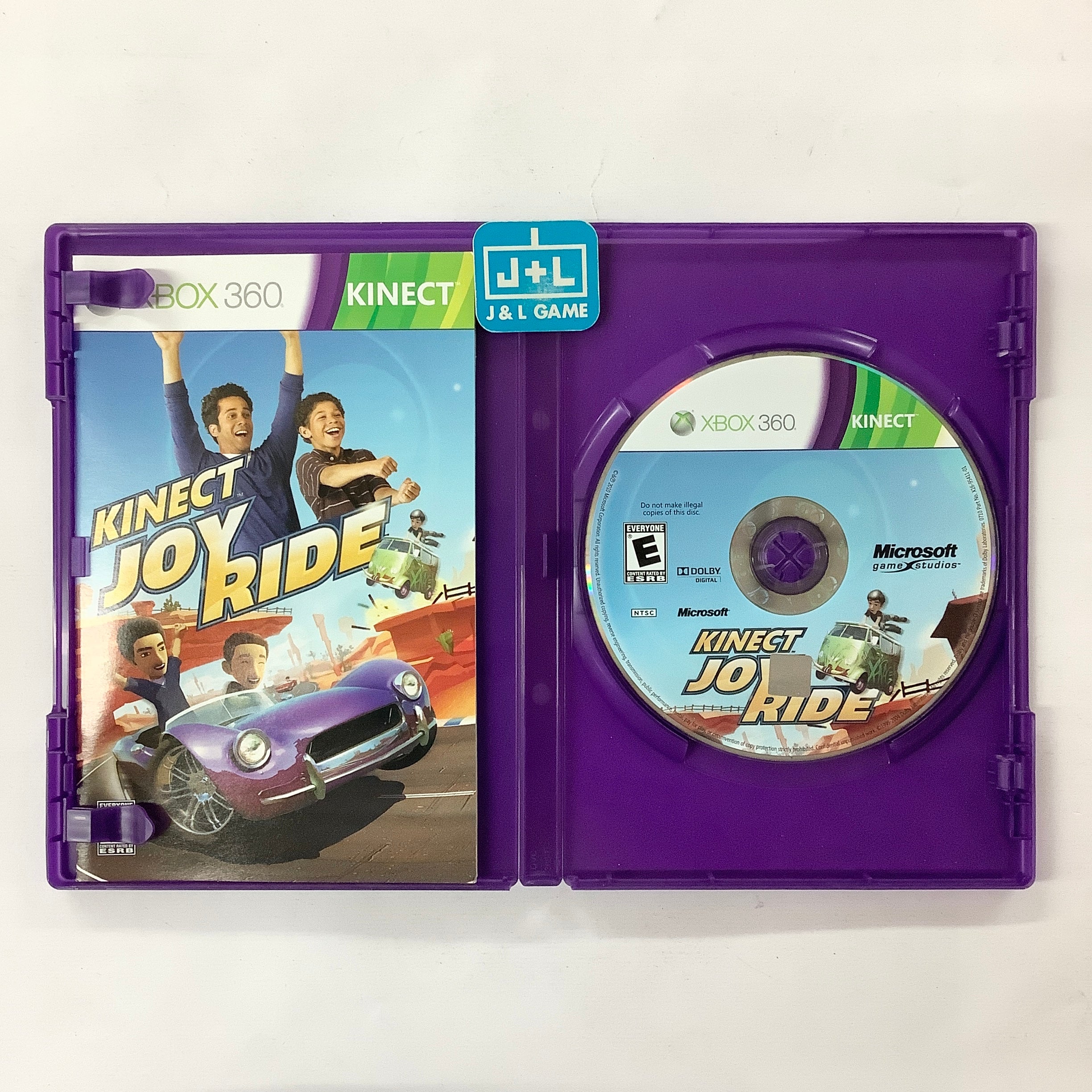 Kinect Joy Ride (Kinect Required) - Xbox 360 [Pre-Owned] Video Games Microsoft Game Studios   