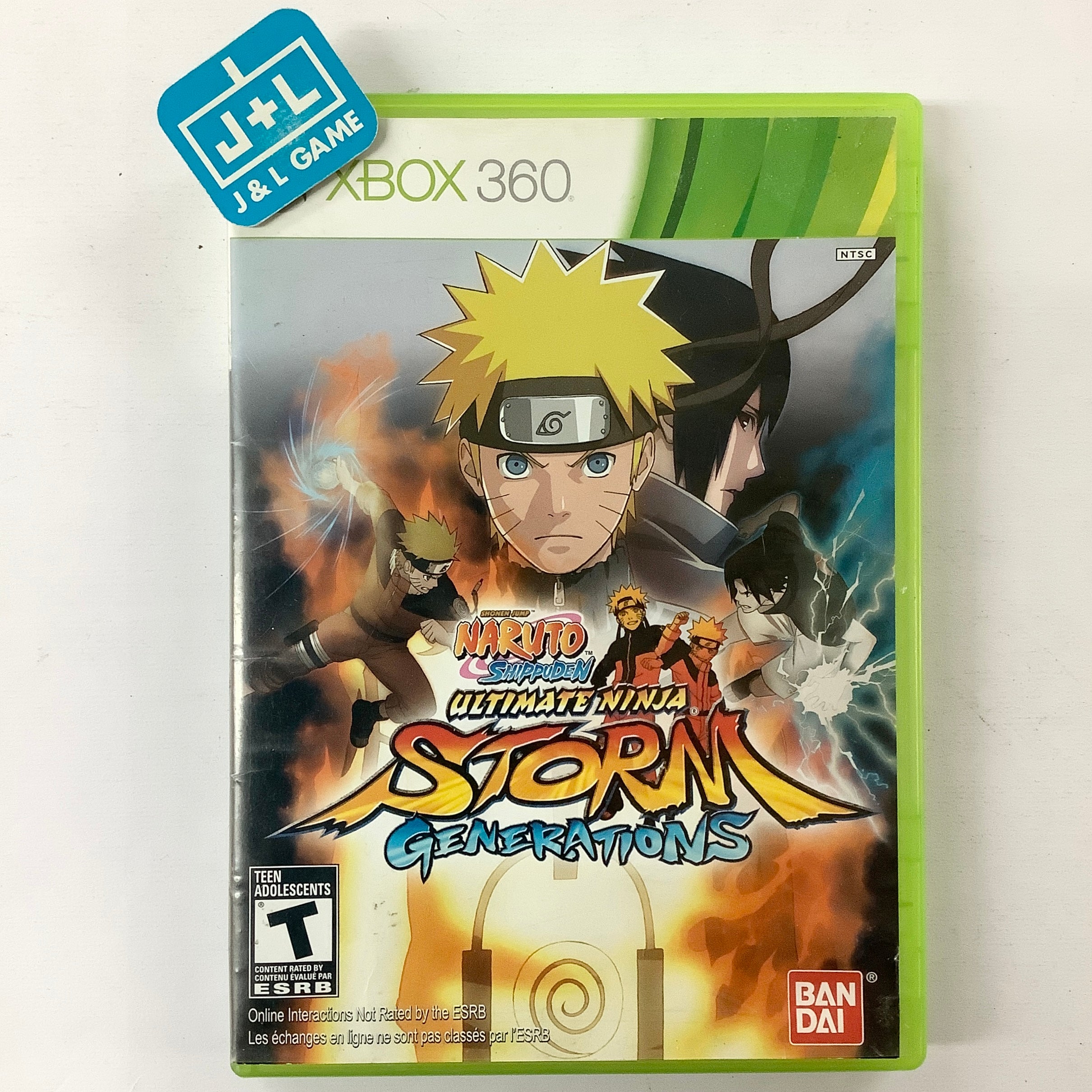 Naruto Shippuden: Ultimate Ninja Storm Generations - Xbox 360 [Pre-Owned] Video Games Namco Bandai Games   