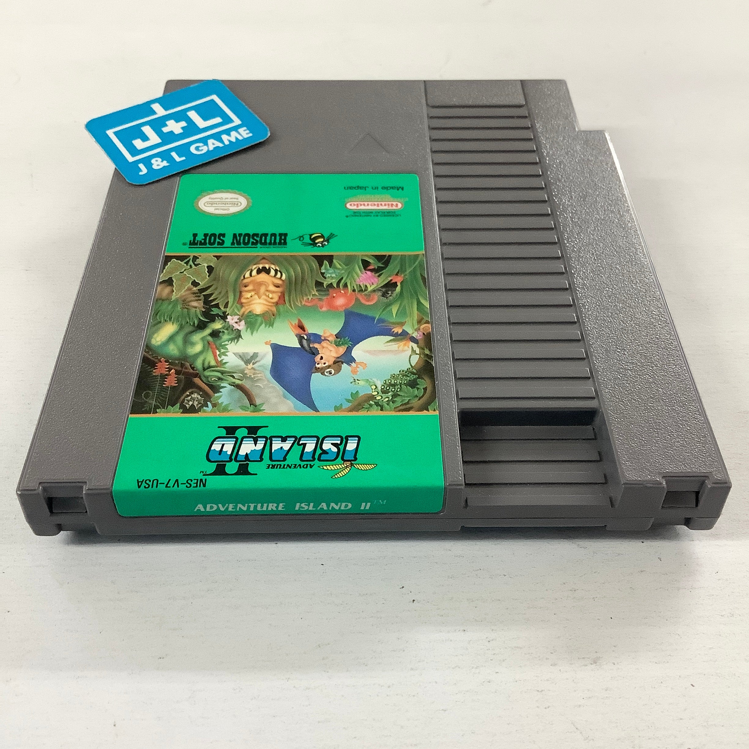 Adventure Island II - (NES) Nintendo Entertainment System [Pre-Owned] Video Games Hudson   