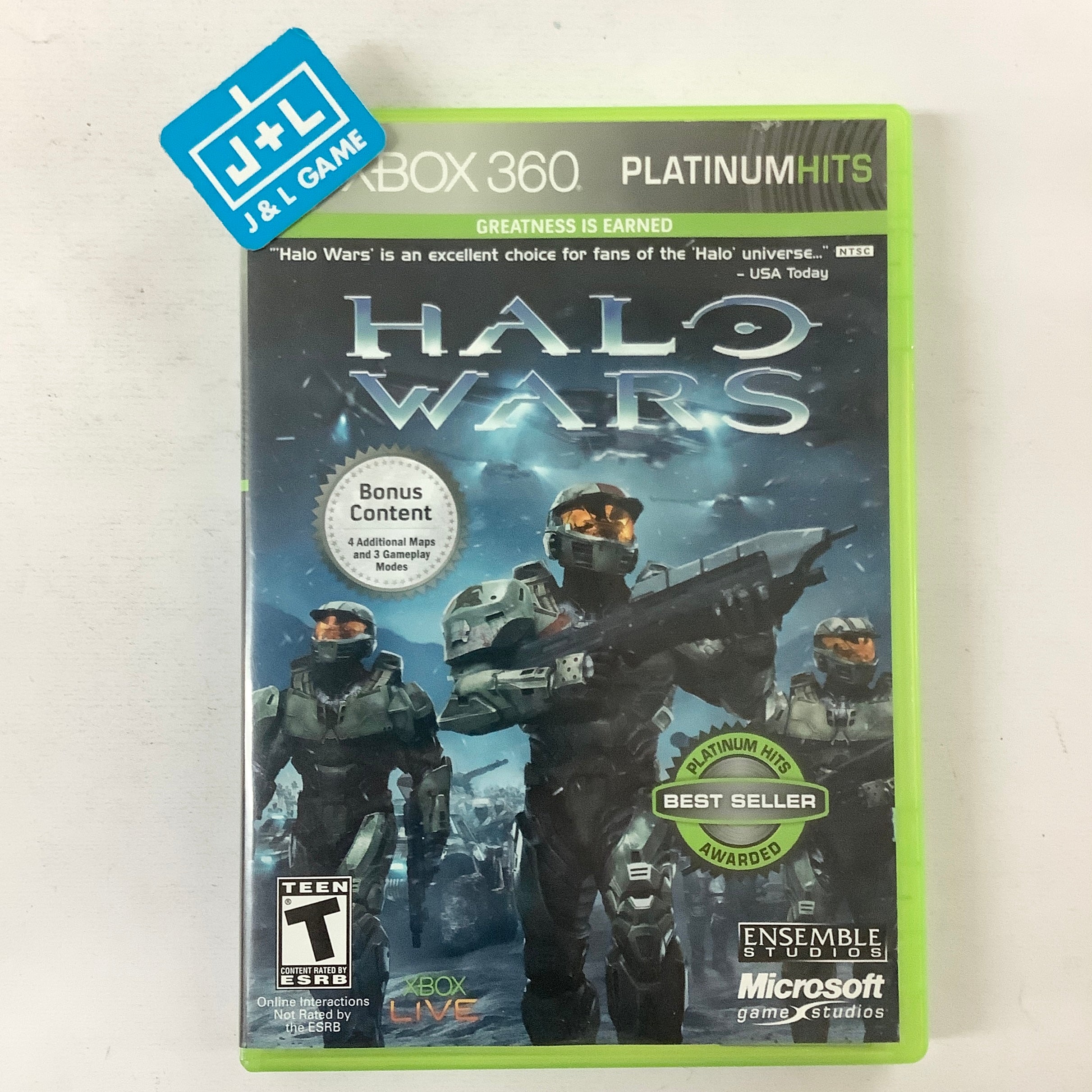 Halo Wars (Platinum Hits) - Xbox 360 [Pre-Owned]