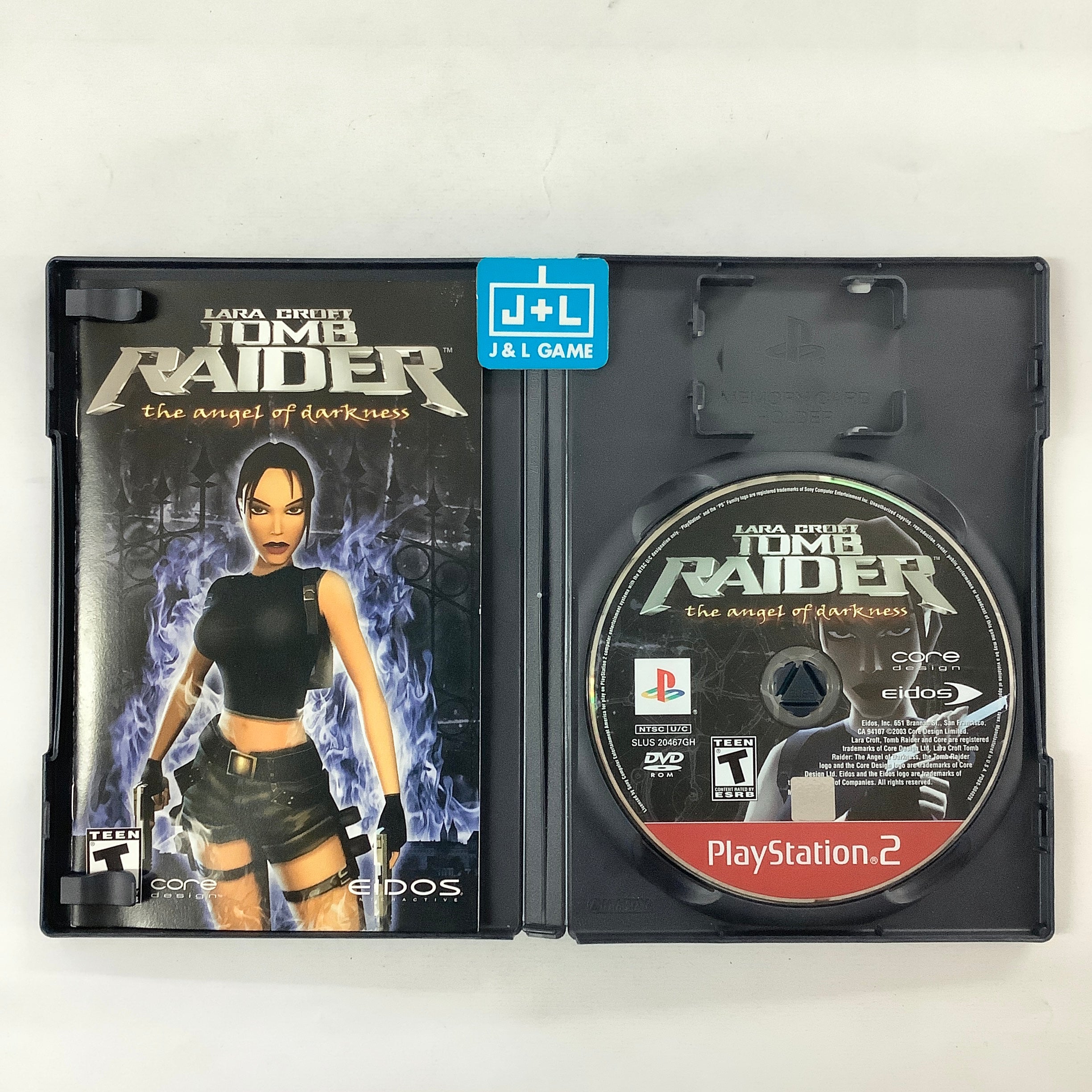 Tomb Raider: The Angel of Darkness (Greatest Hits) - (PS2) PlayStation 2 [Pre-Owned] Video Games Eidos Interactive   