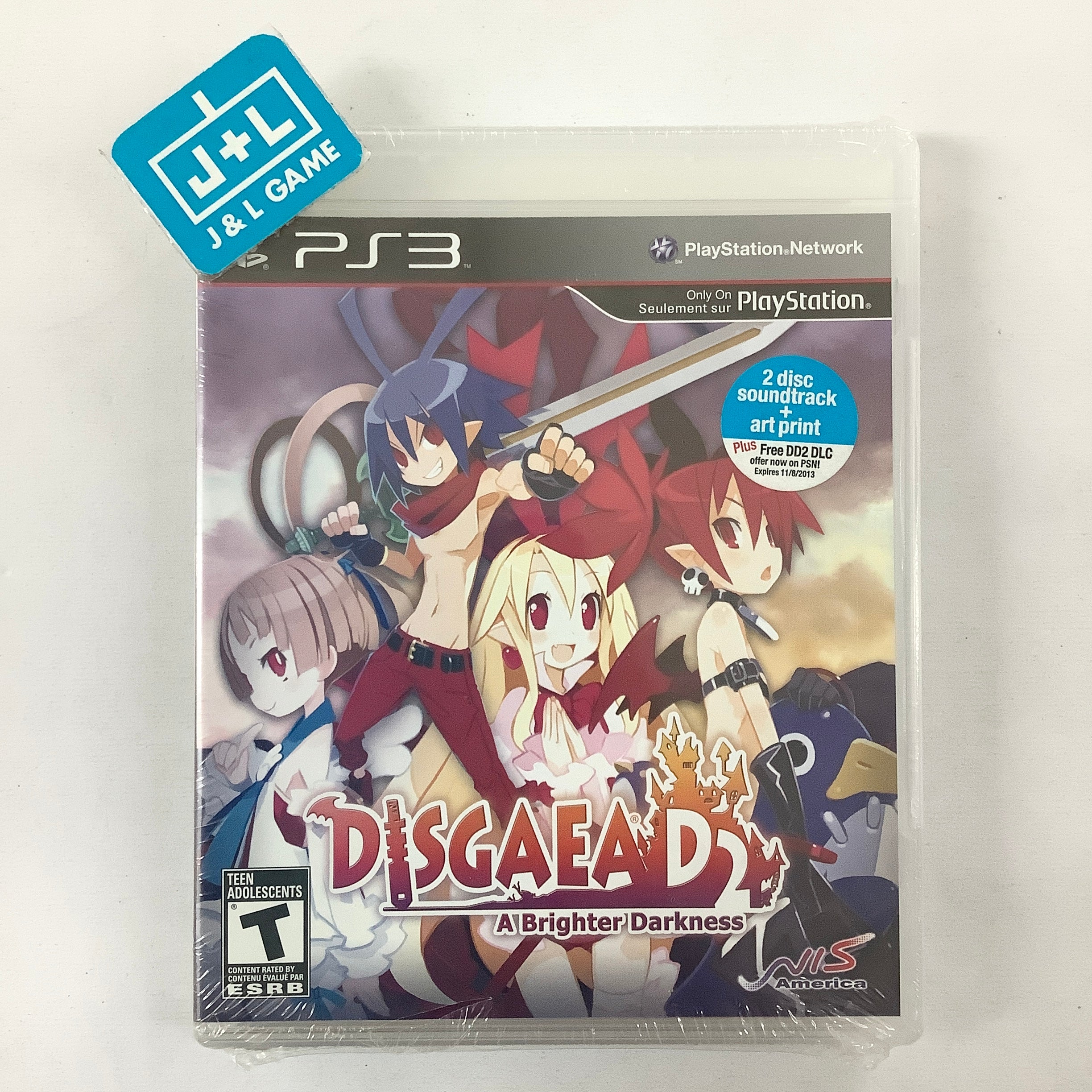 Disgaea D2: A Brighter Darkness - (PS3) PlayStation 3 Video Games NIS America   