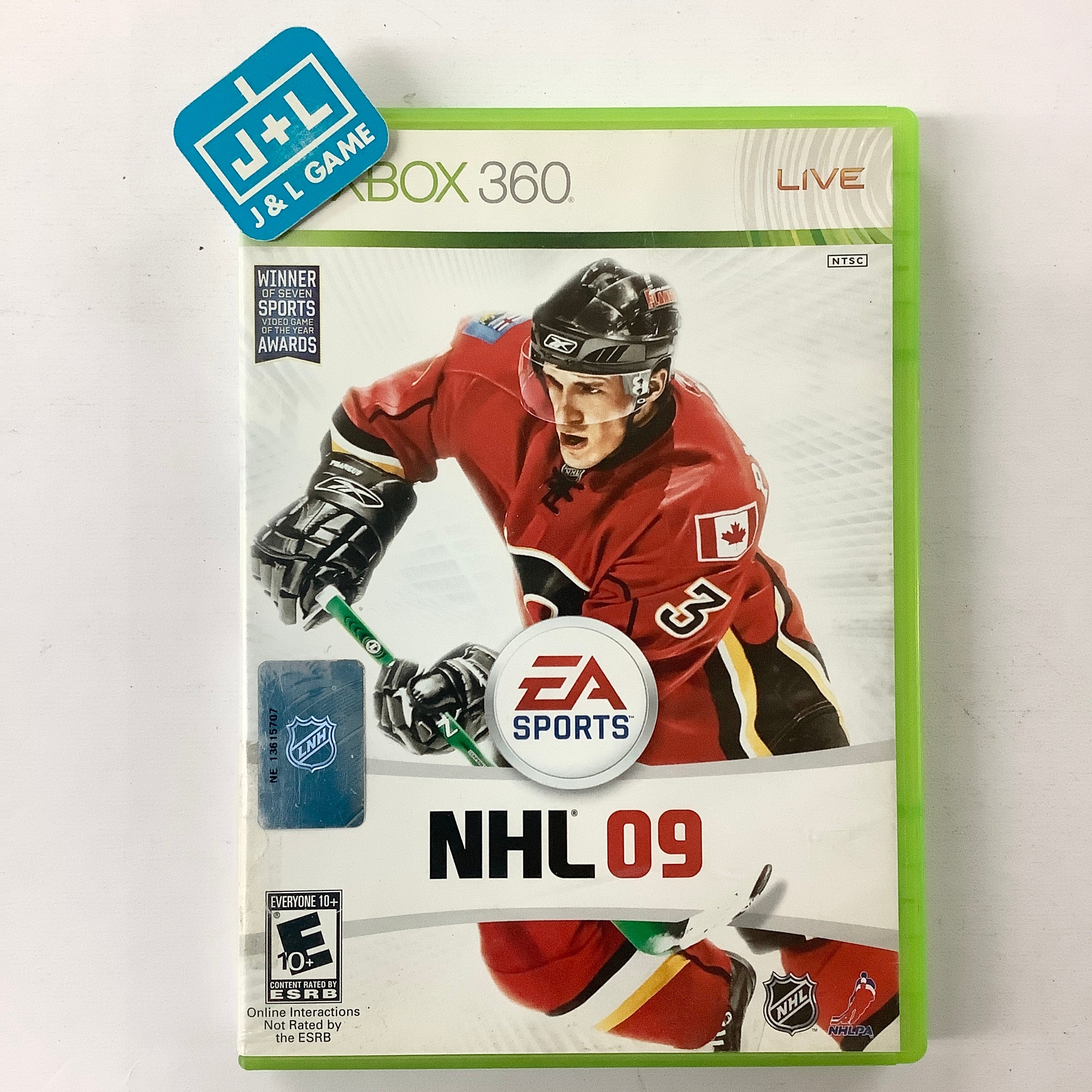 NHL 09 - Xbox 360 [Pre-Owned] Video Games Electronic Arts   