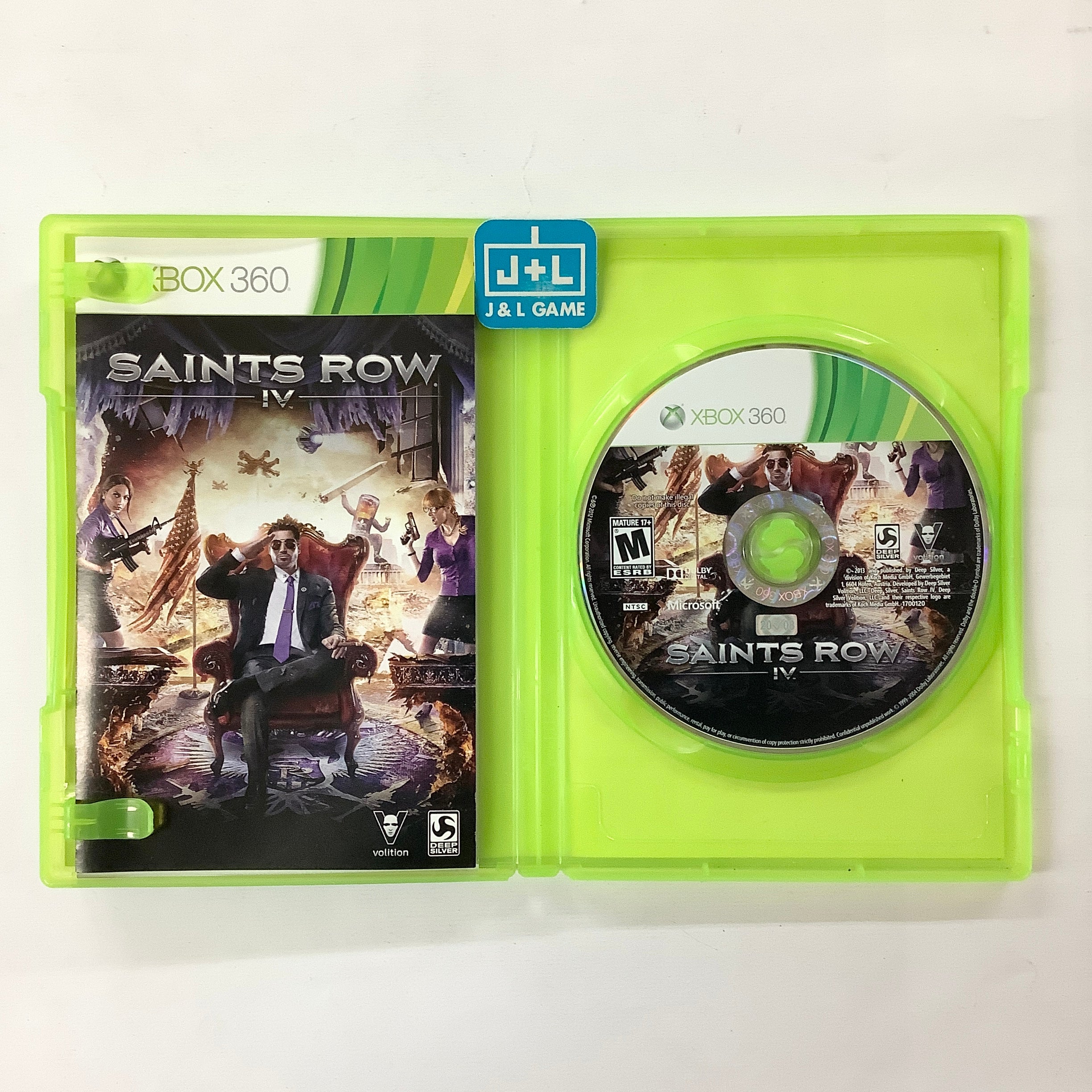 Saints Row IV - Xbox 360 [Pre-Owned] Video Games Deep Silver   