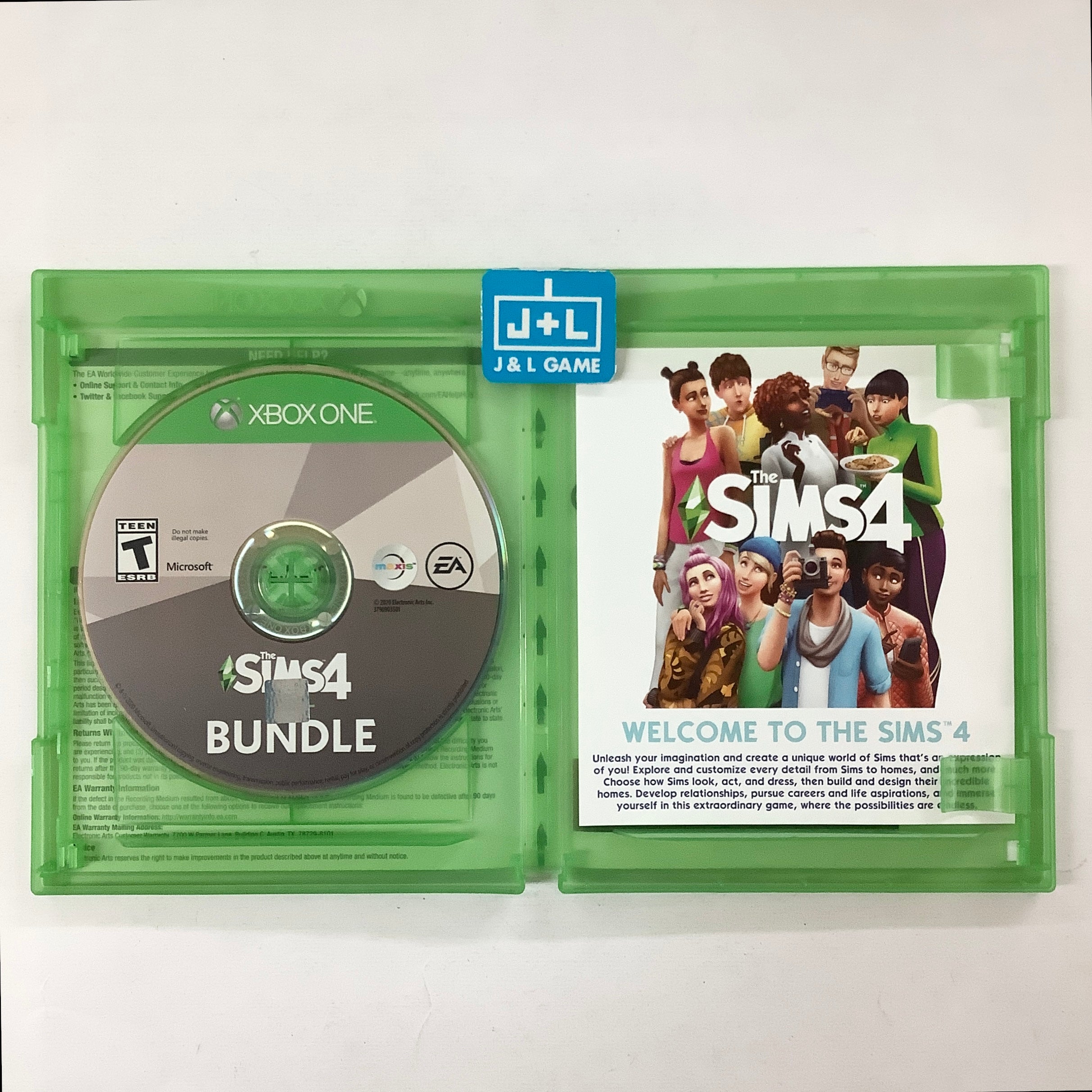 The Sims 4 Plus Eco Lifestyle Bundle - (XB1) Xbox One [Pre-Owned] Video Games Electronic Arts   