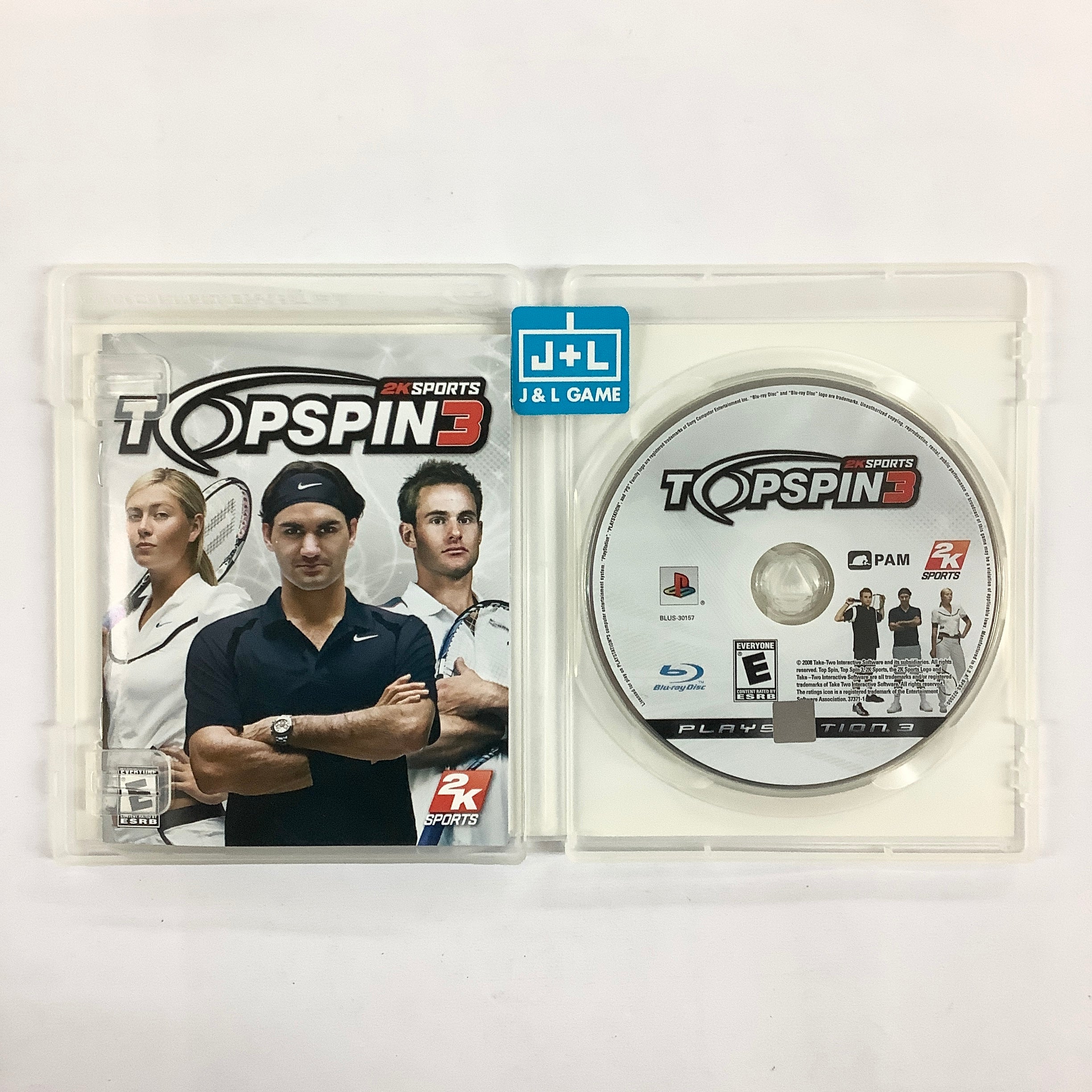 Top Spin 3 - (PS3) PlayStation 3 [Pre-Owned] Video Games 2K Sports   