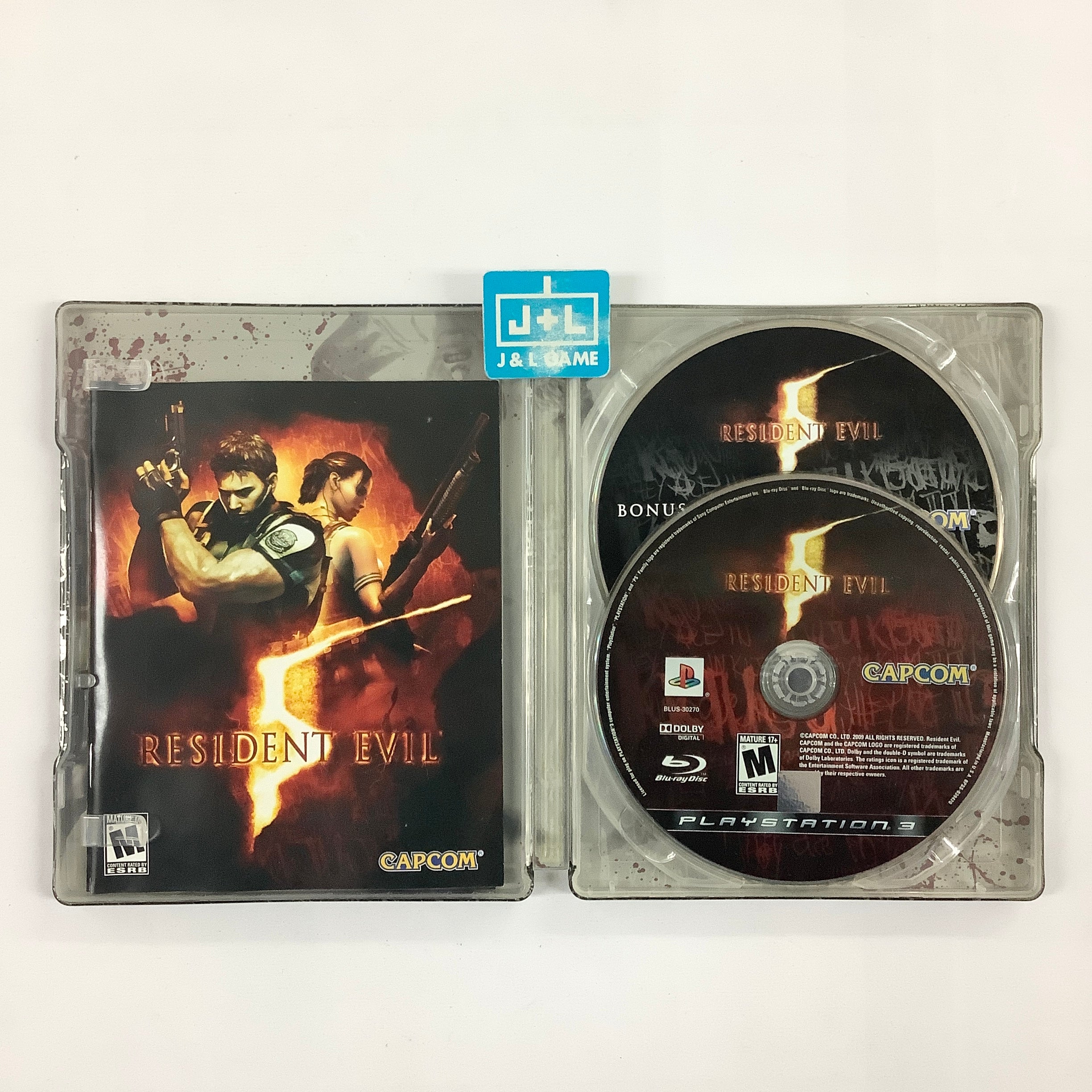 Resident Evil 5 (Collector's Edition) - (PS3) PlayStation 3 [Pre-Owned] Video Games Capcom   