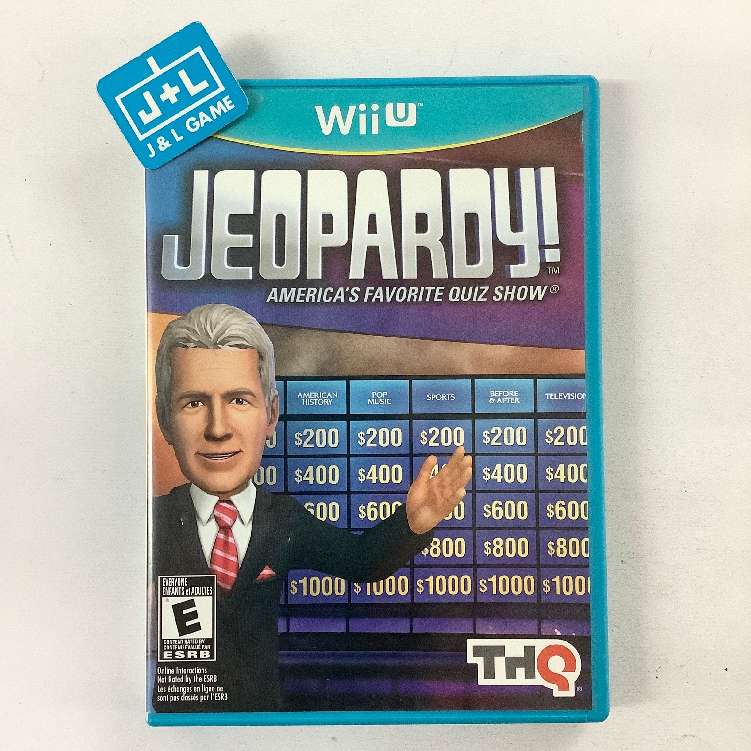 Jeopardy - Nintendo Wii U [Pre-Owned] Video Games THQ   