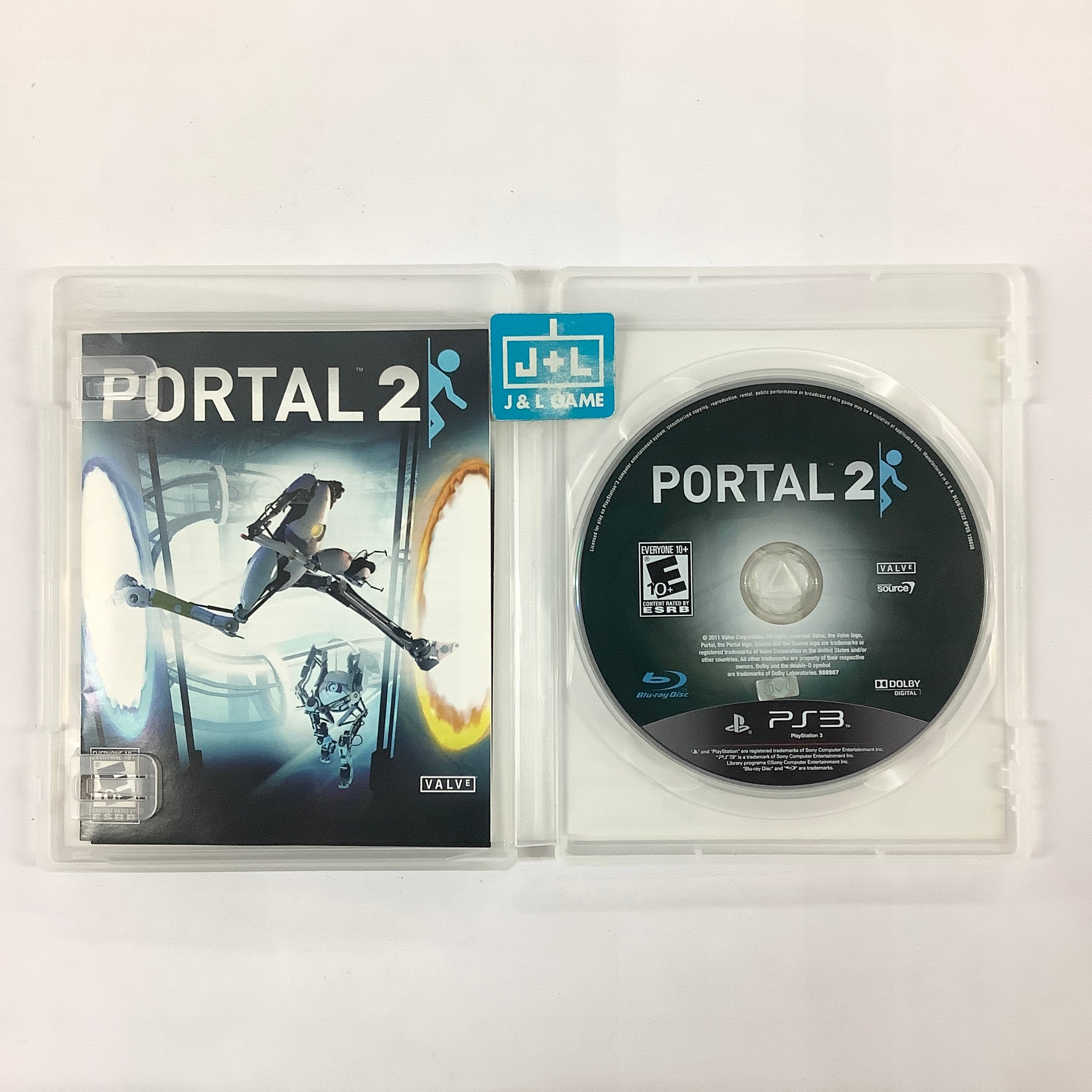 Portal 2 - (PS3) PlayStation 3 [Pre-Owned] Video Games Valve Software   