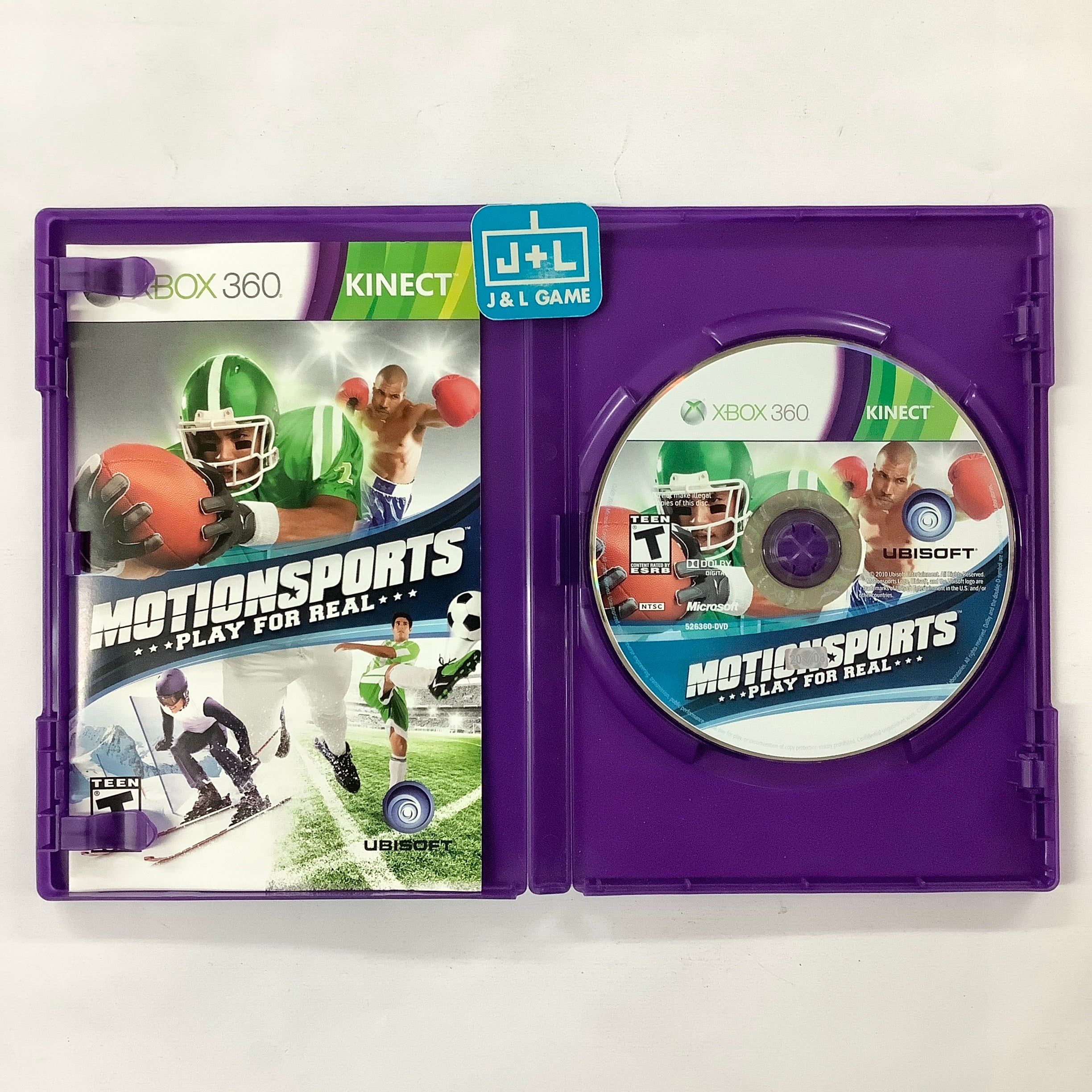 MotionSports (Kinect Required) - Xbox 360 [Pre-Owned] Video Games Ubisoft   