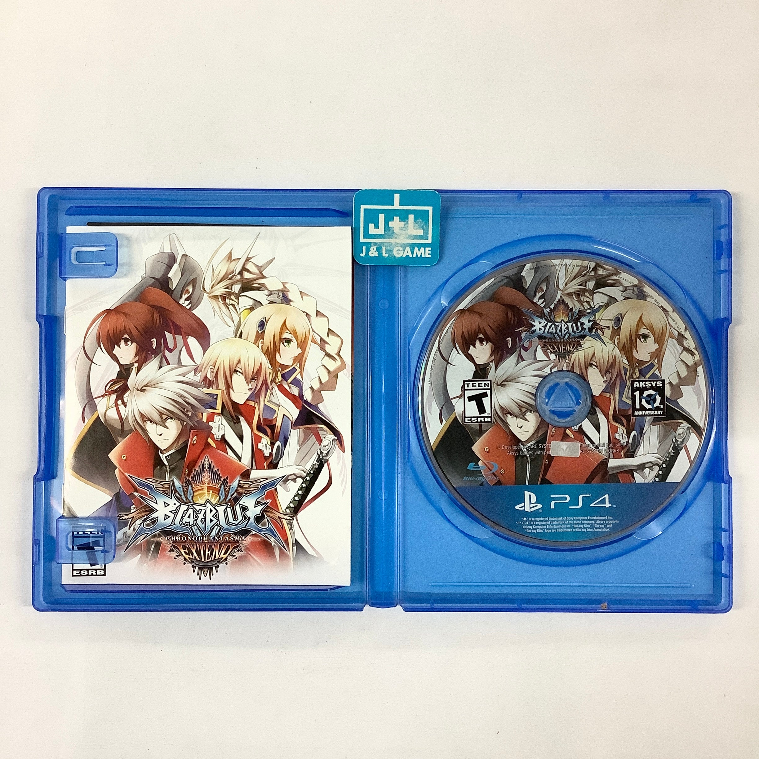 BlazBlue: Chrono Phantasma Extend - (PS4) PlayStation 4 [Pre-Owned] Video Games Aksys Games   