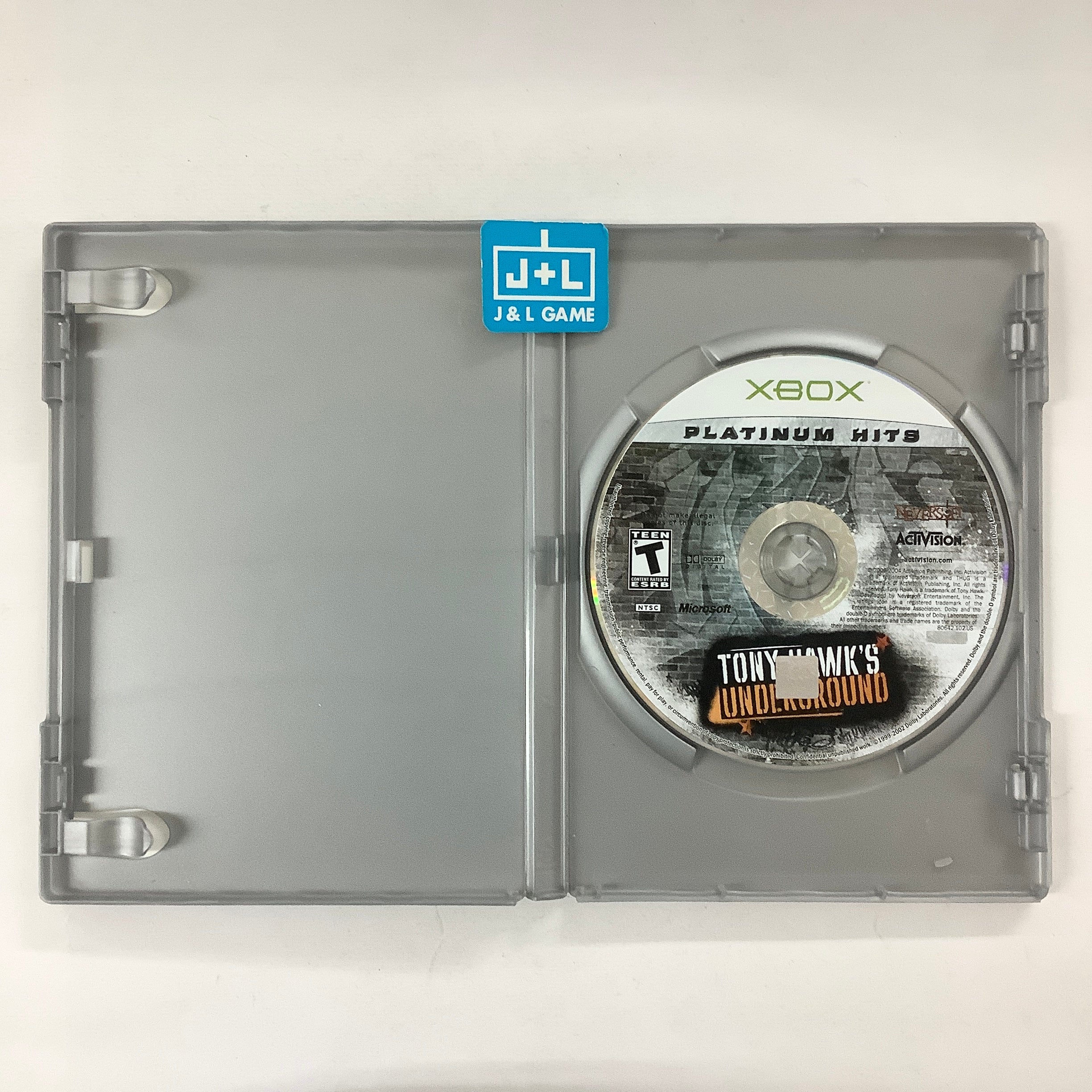 Tony Hawk's Underground (Best of Platinum Hits) - (XB) Xbox [Pre-Owned]