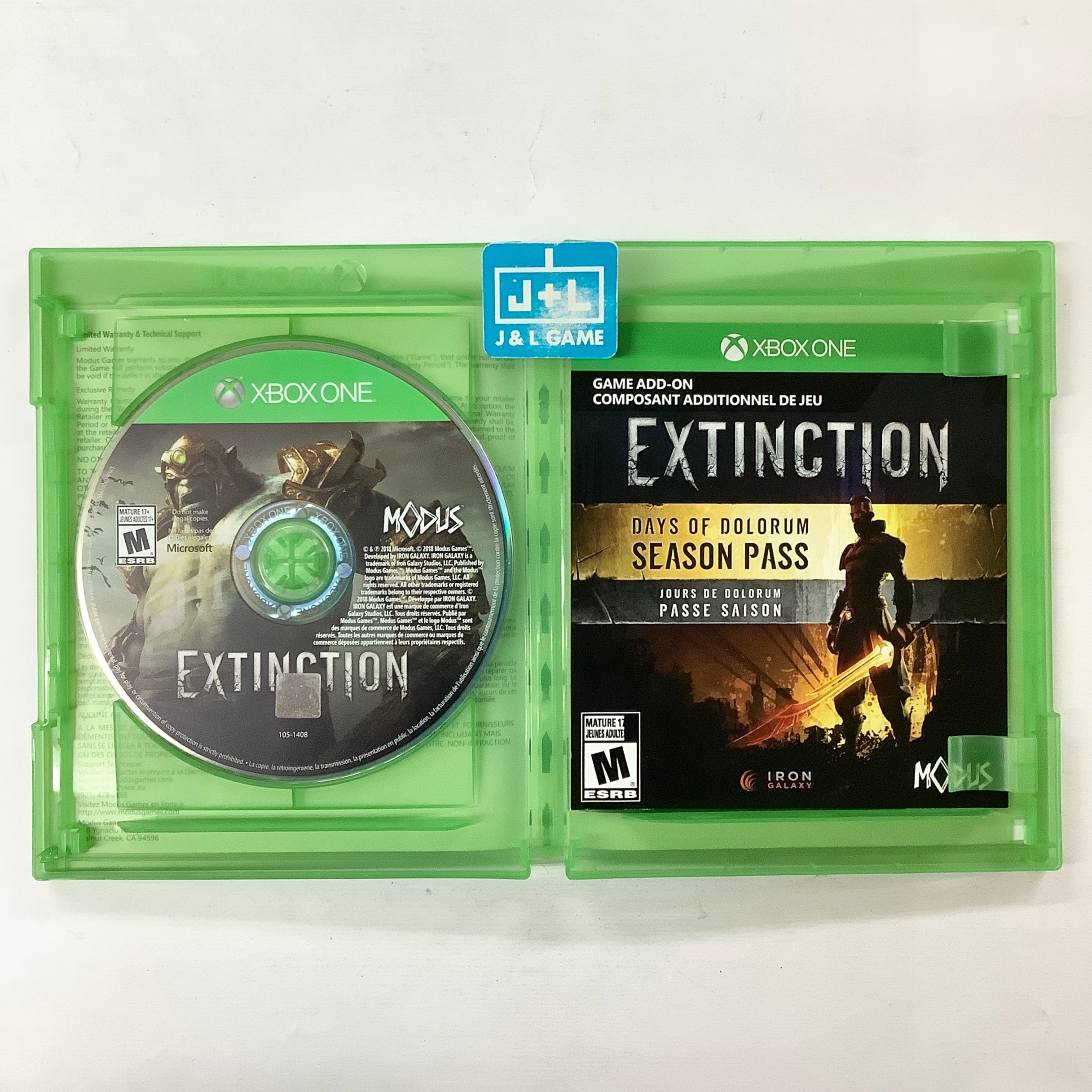 Extinction (Deluxe Edition) - (XB1) Xbox One [Pre-Owned] Video Games Modus   