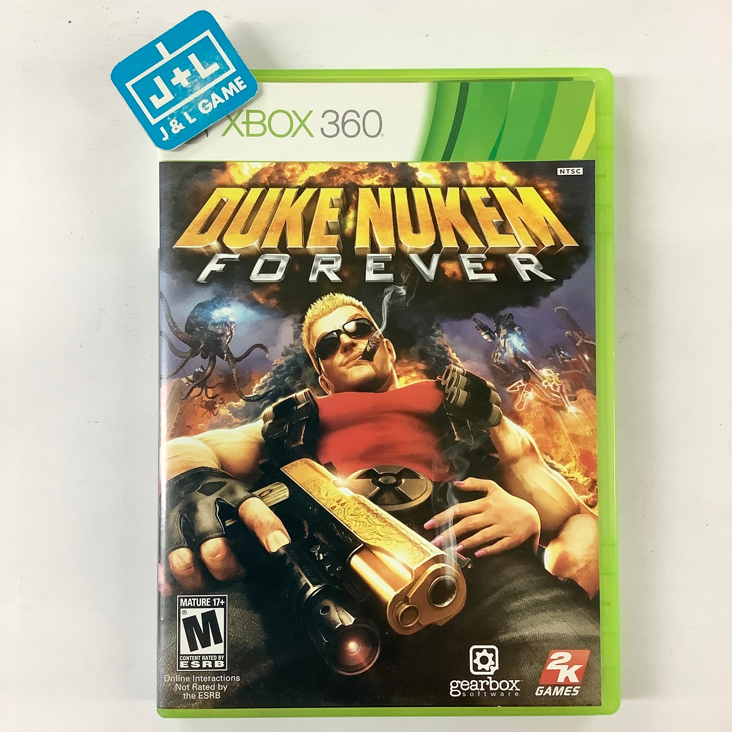 Duke Nukem Forever - Xbox 360 [Pre-Owned] Video Games 2K   