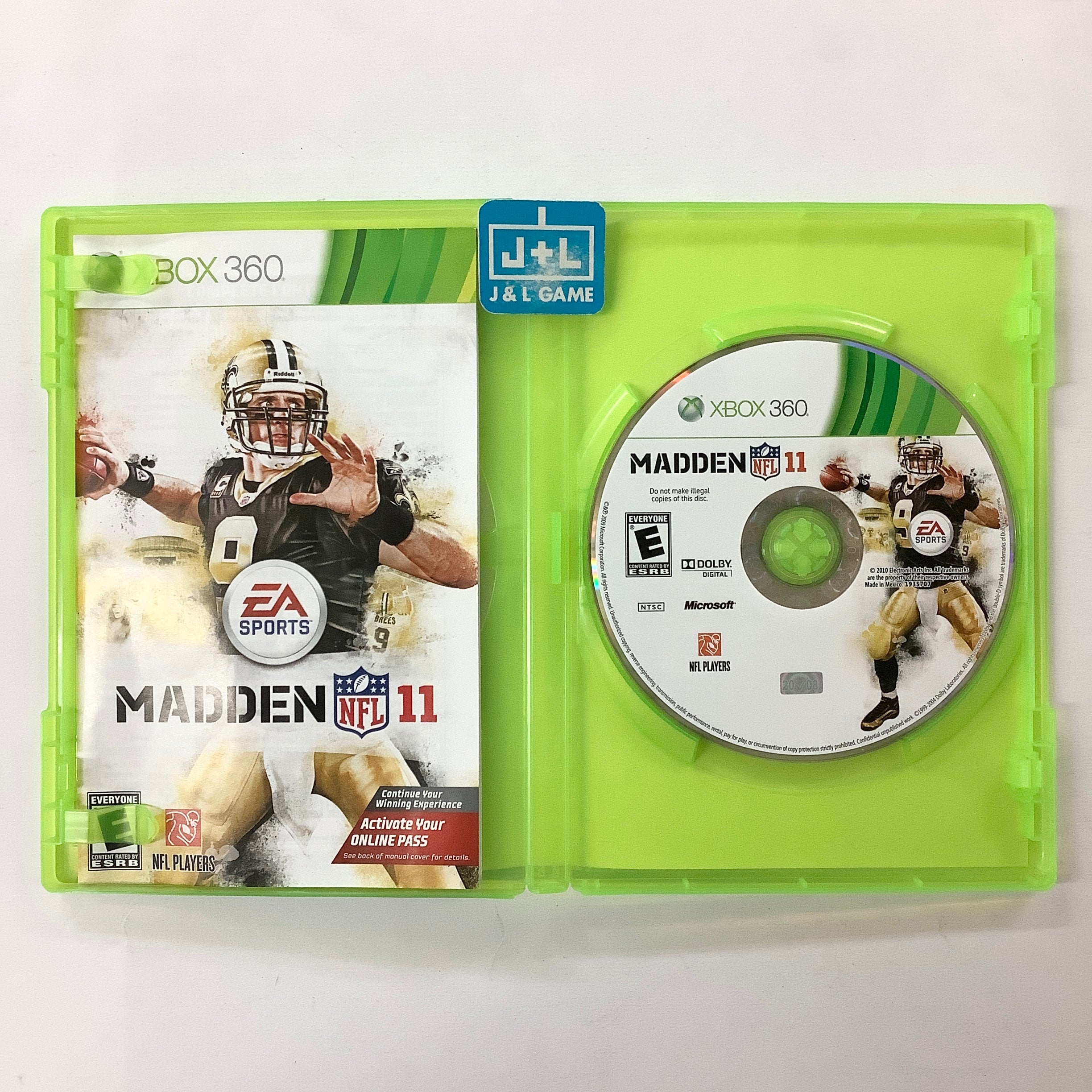 Madden NFL 11 - Xbox 360 [Pre-Owned] Video Games Electronic Arts   