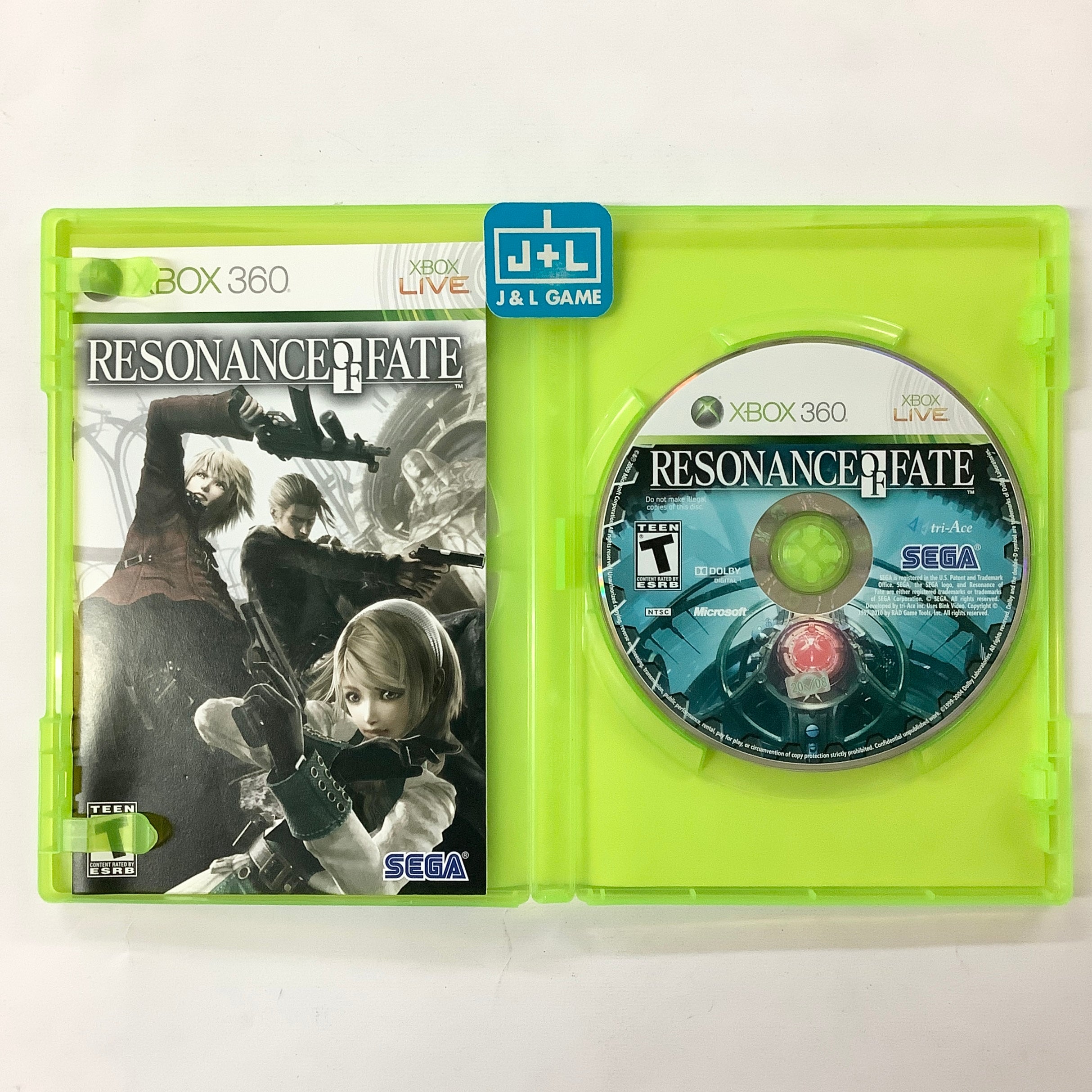 Resonance of Fate - Xbox 360 [Pre-Owned] Video Games Sega   