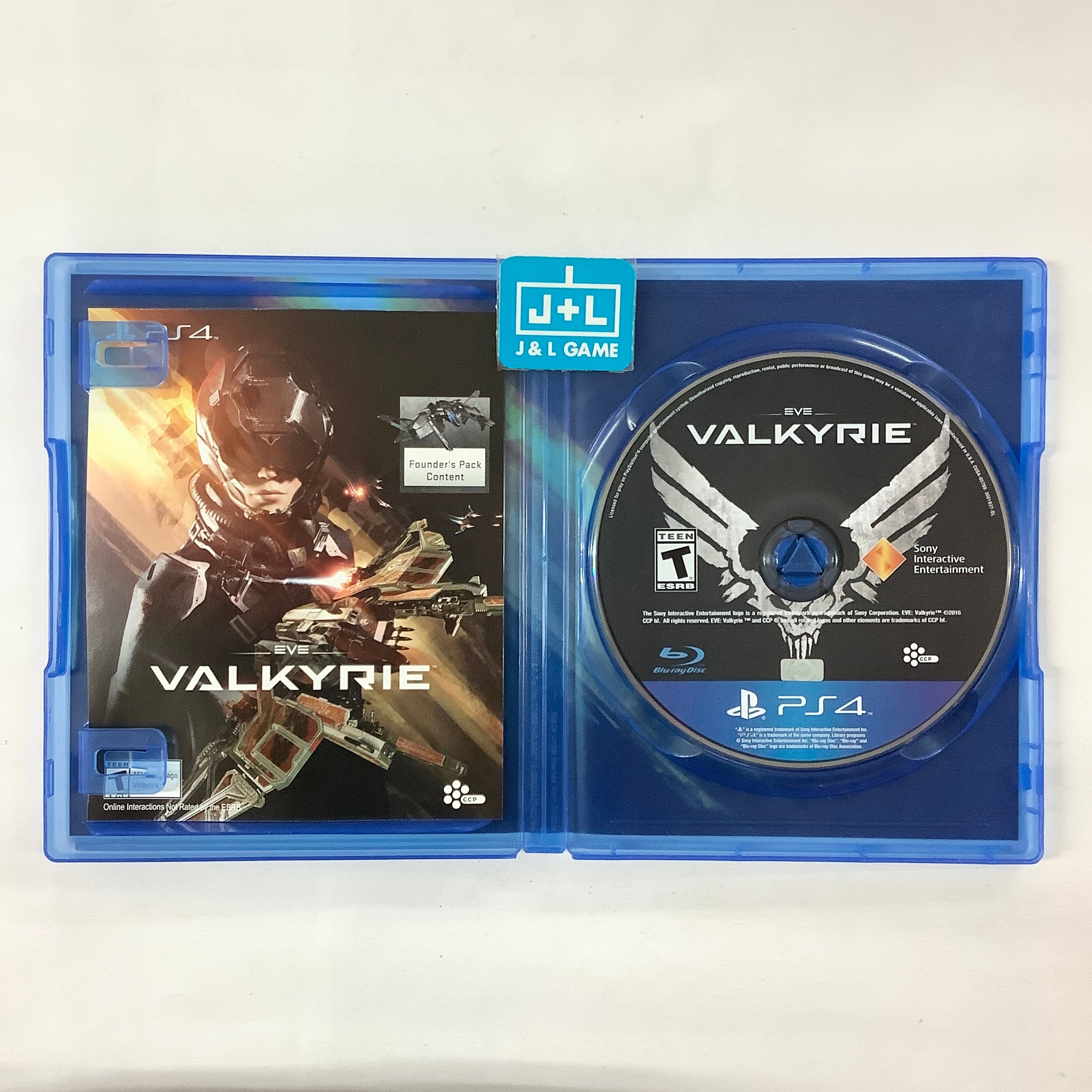 EVE: Valkyrie (PlayStation VR) - (PS4) PlayStation 4 [Pre-Owned] Video Games Sony Interactive Entertainment   