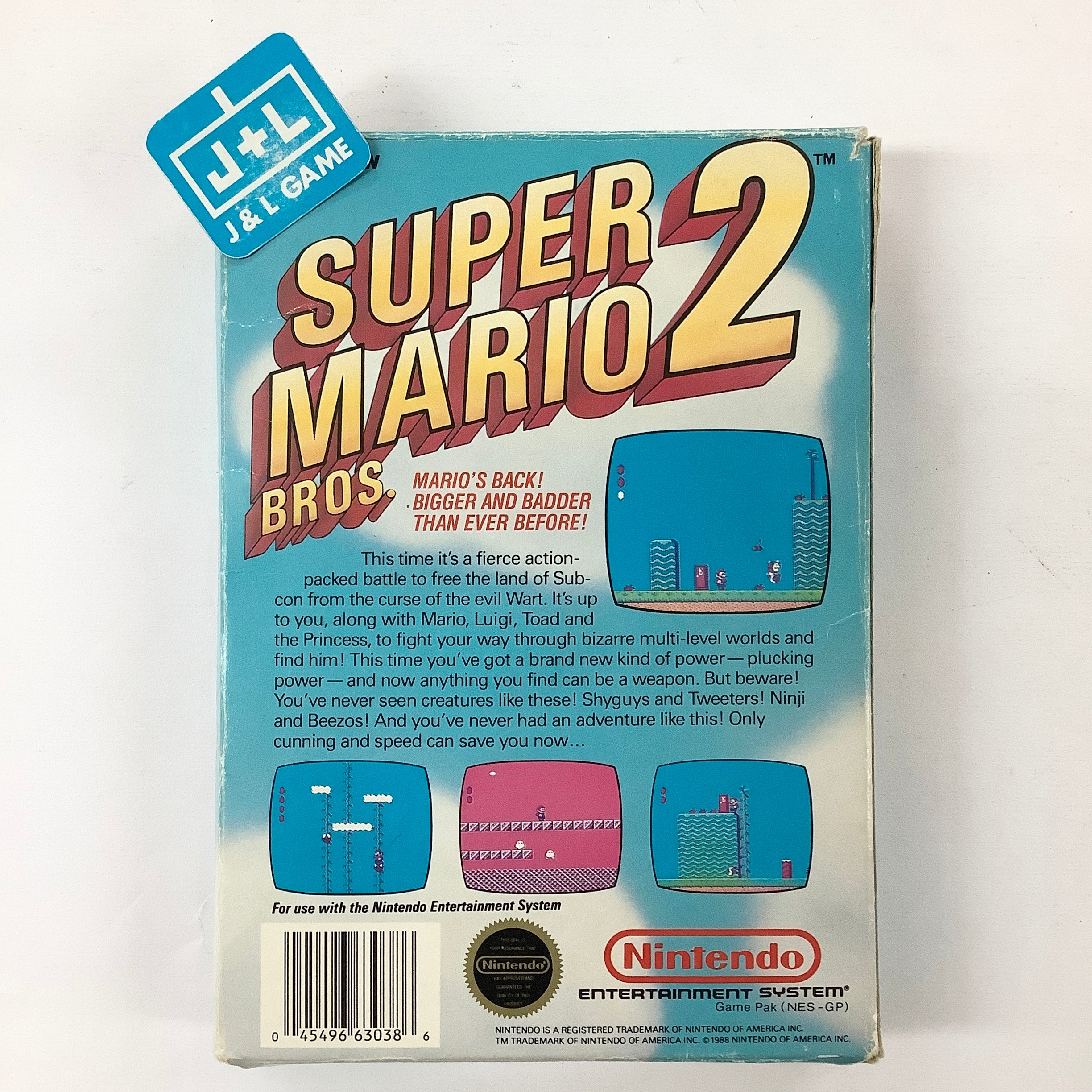 Super Mario Bros. 2 - (NES) Nintendo Entertainment System [Pre-Owned] Video Games Nintendo   