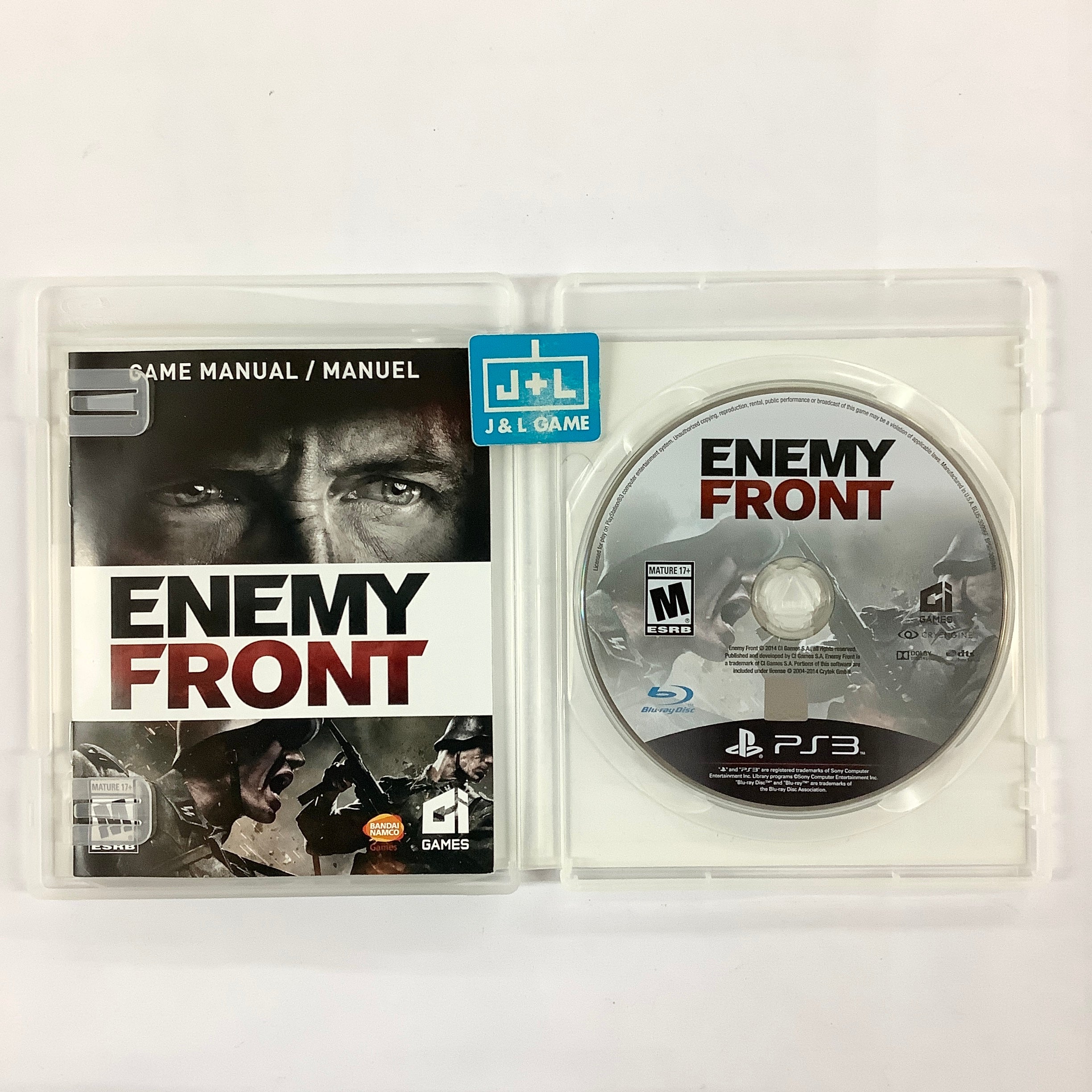 Enemy Front - (PS3) Playstation 3 [Pre-Owned] Video Games CI Games   