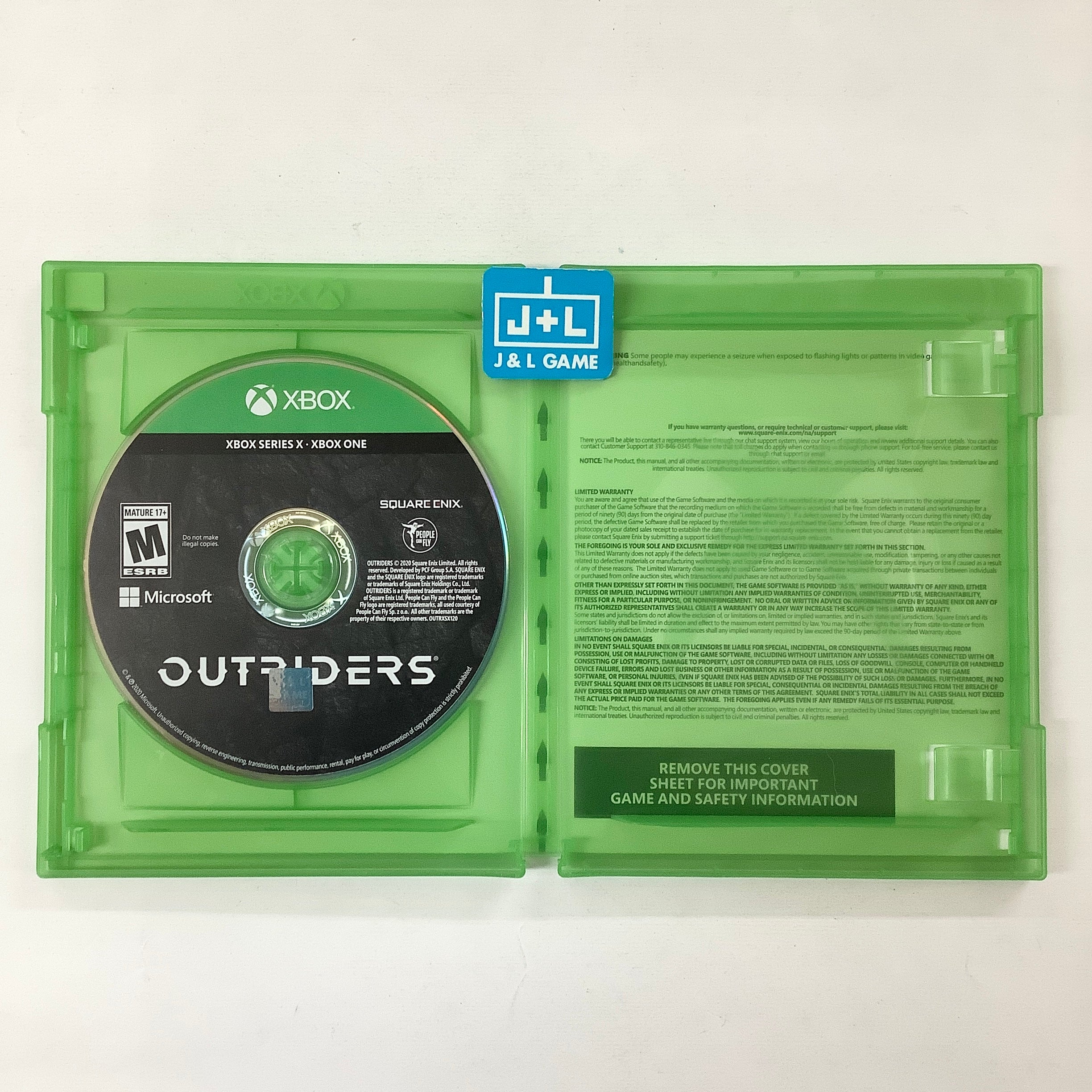 Outriders (Day One Edition) - (XSX) Xbox Series X [Pre-Owned] Video Games Square Enix   